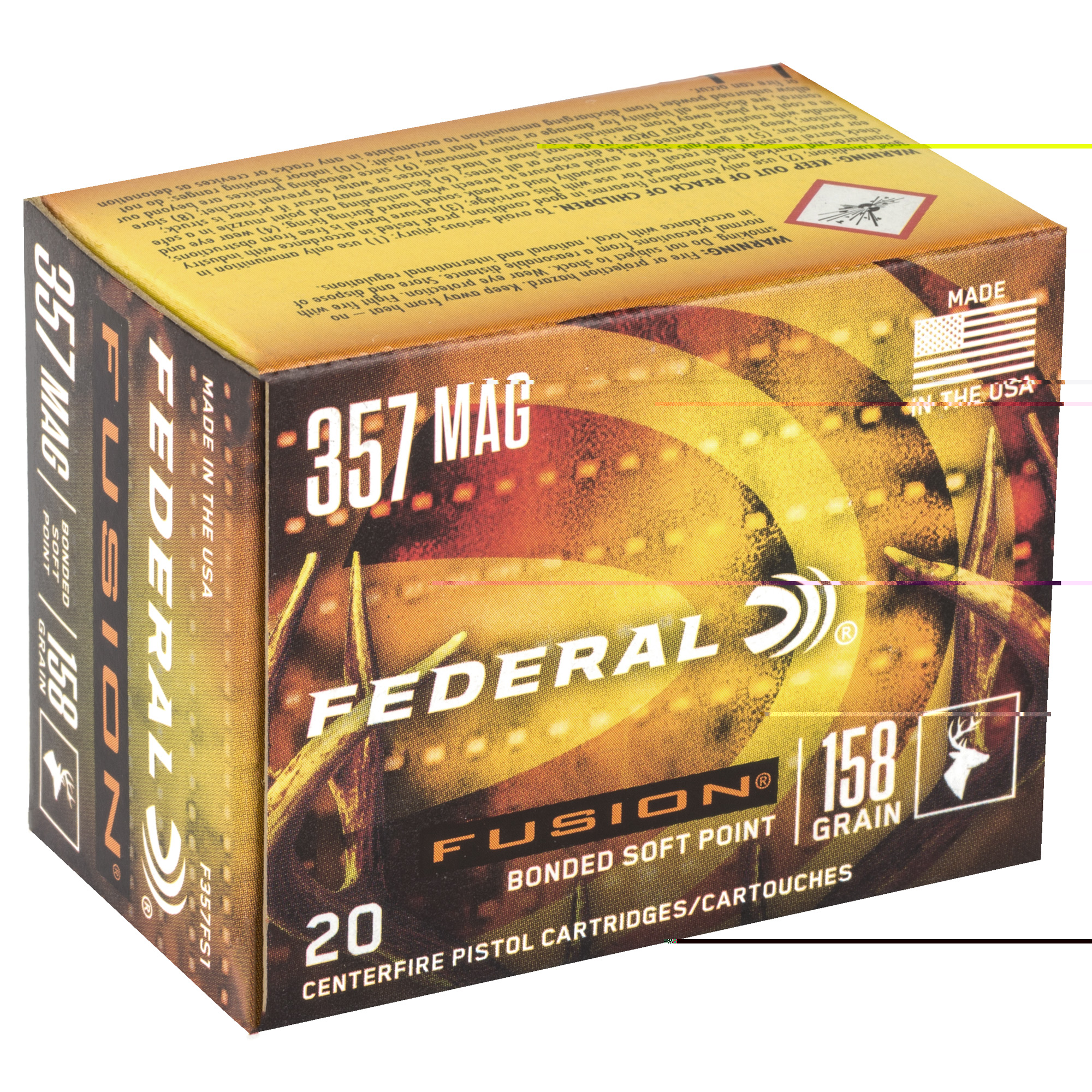 Fusion 357 MAG 158gr - Image 4