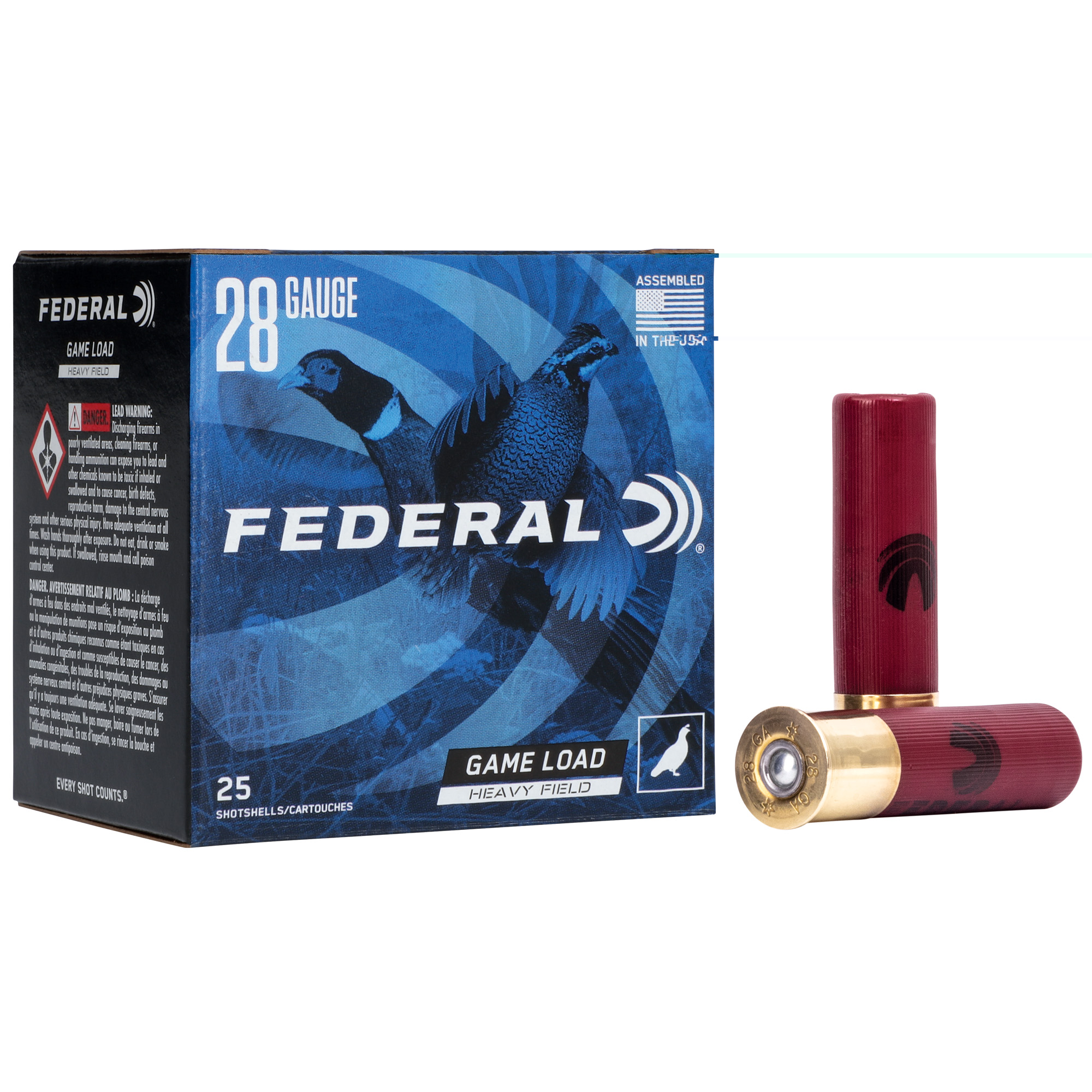 Federal Game Load 28ga 2.75" #7.5
