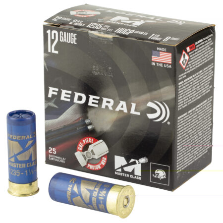 Federal Mast Cls 12ga 2.75" 1 1-8oz #8