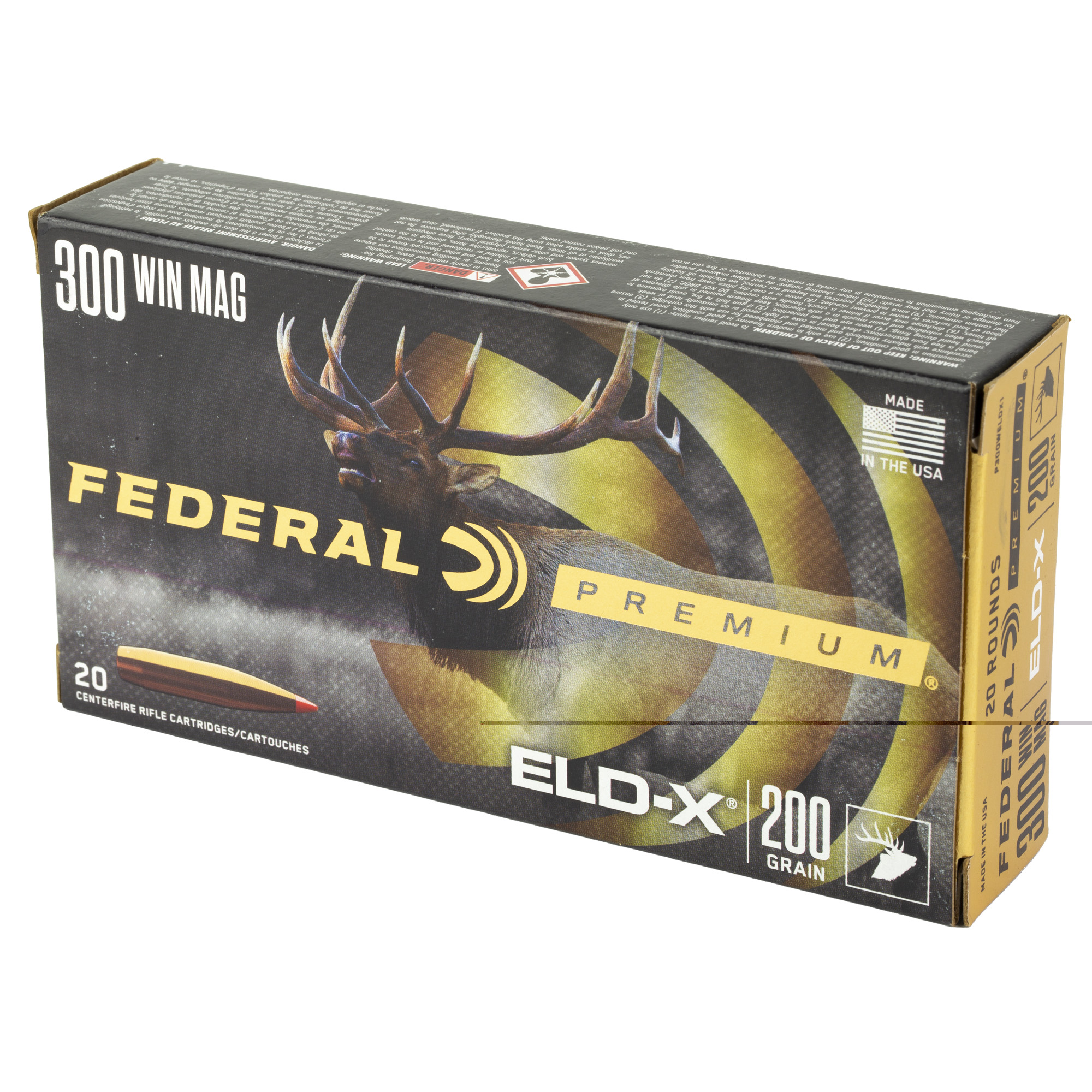 Federal PRemington 300 Winchester 200gr Eld-x - Image 2