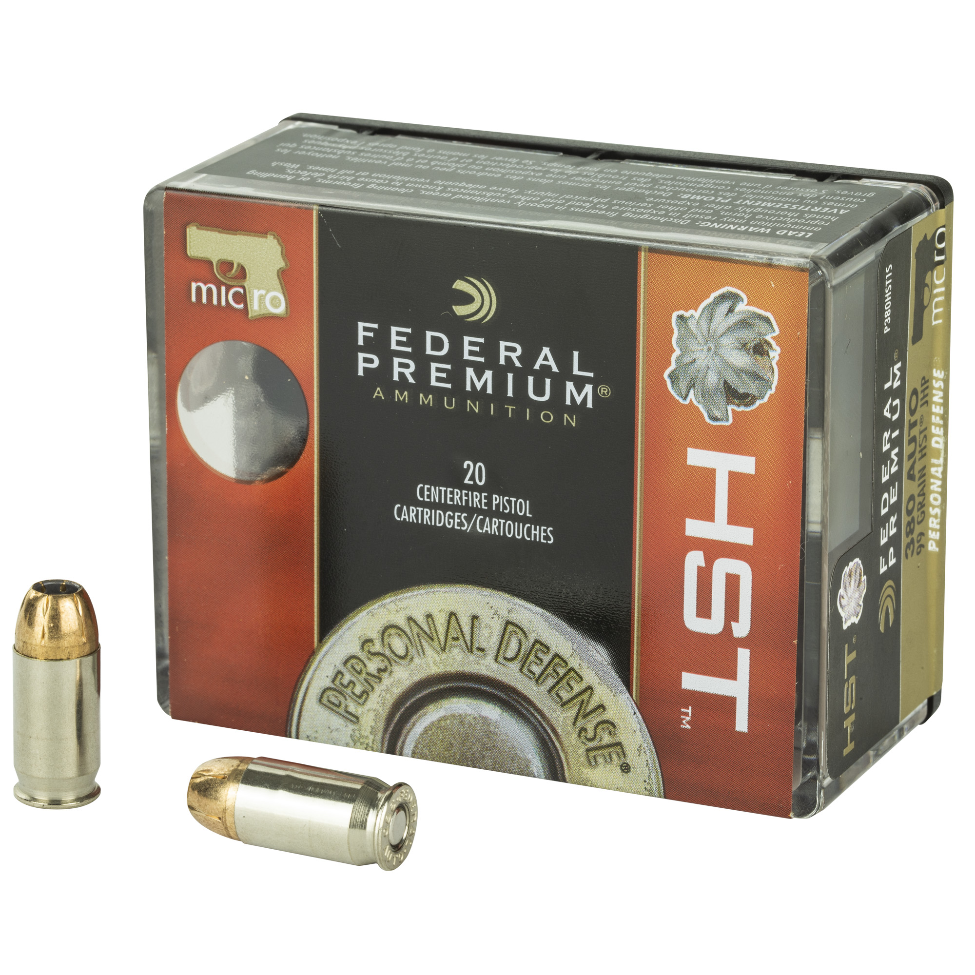 Federal Prm Hst 380 ACP 99gr JHP - Image 3