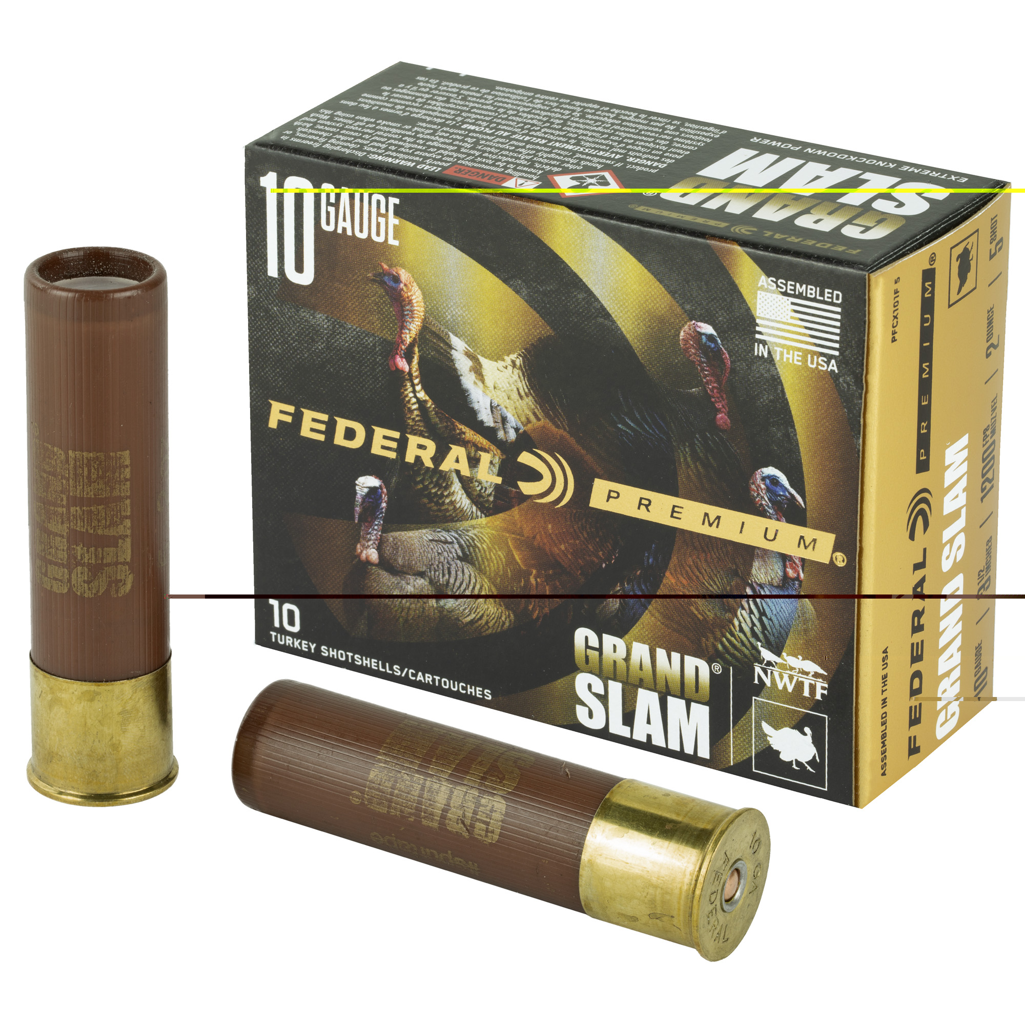 Federal Grand Slam 10ga 3.5" #5 2oz 10-5