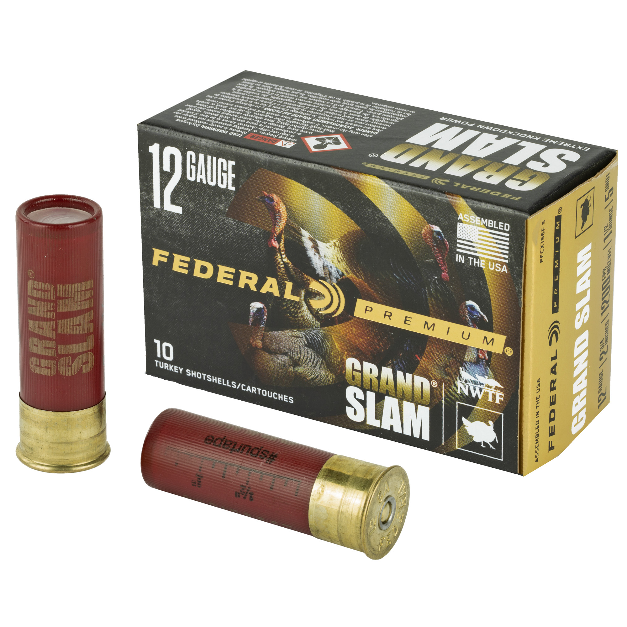 Federal Grand Slam 12ga 2.75" #5 1.5oz