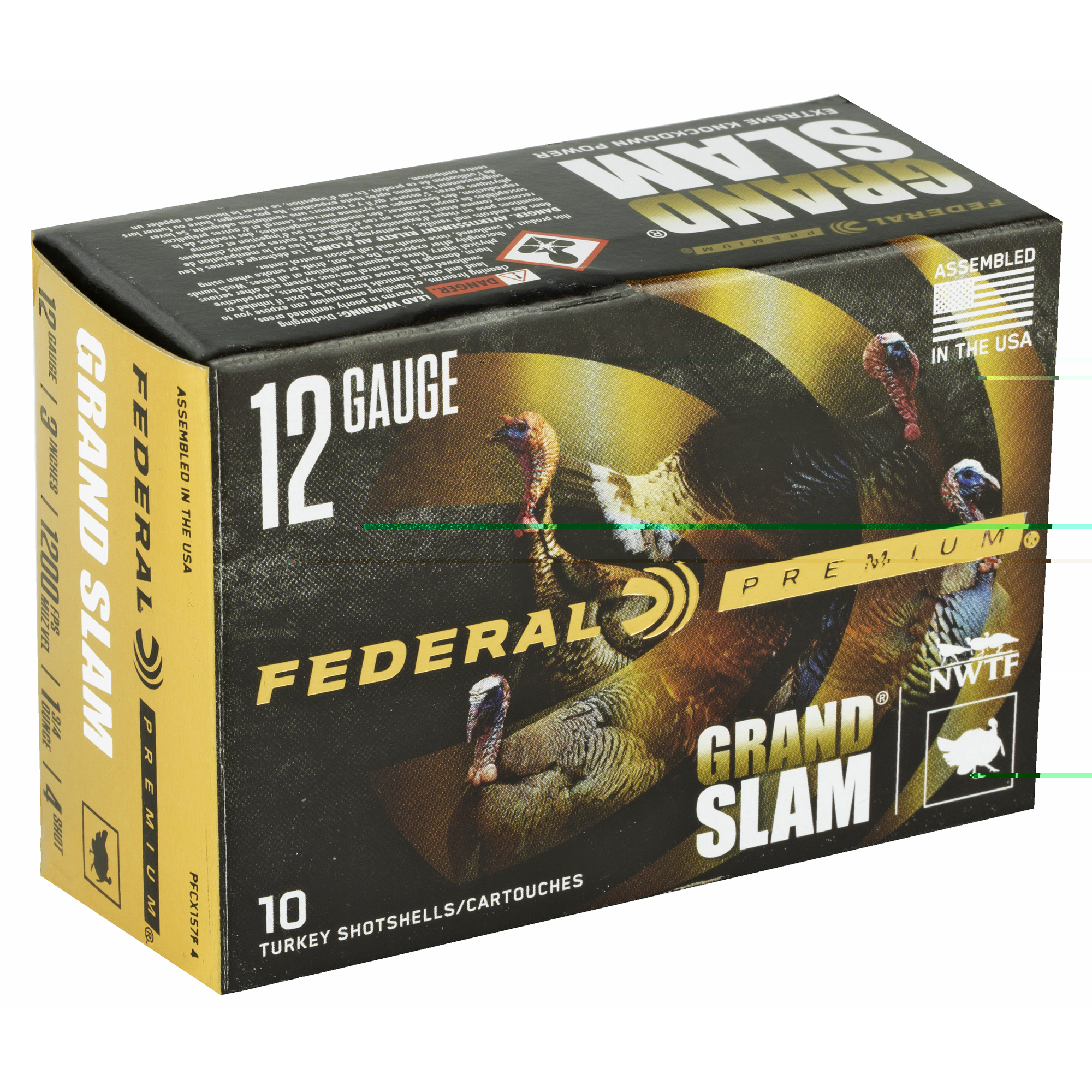 Federal Grand Slam 12ga 3" #4 1.75oz 10- - Image 2