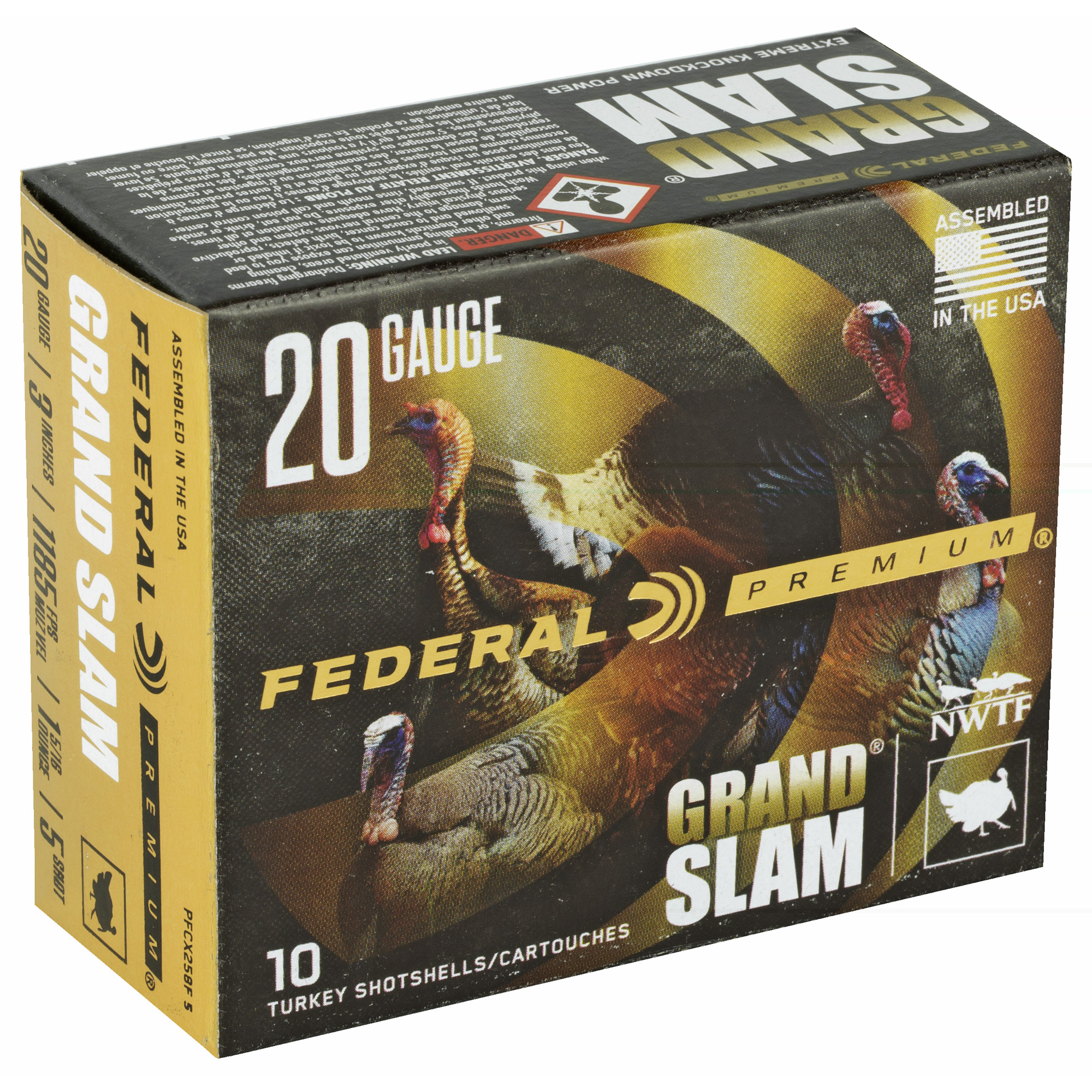 Federal Grand Slam 20ga 3" #5 1-5-16oz - Image 3