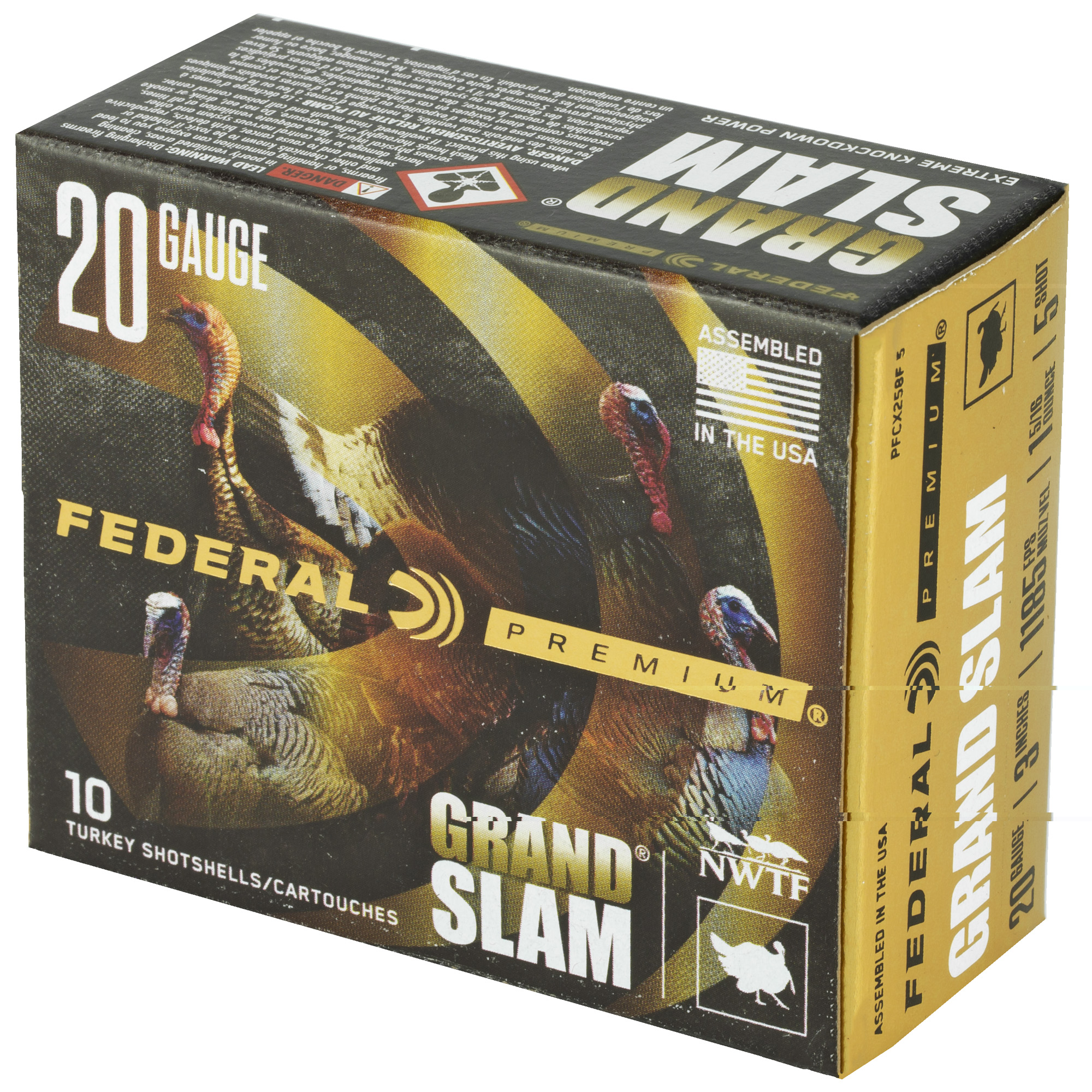 Federal Grand Slam 20ga 3" #5 1-5-16oz - Image 4