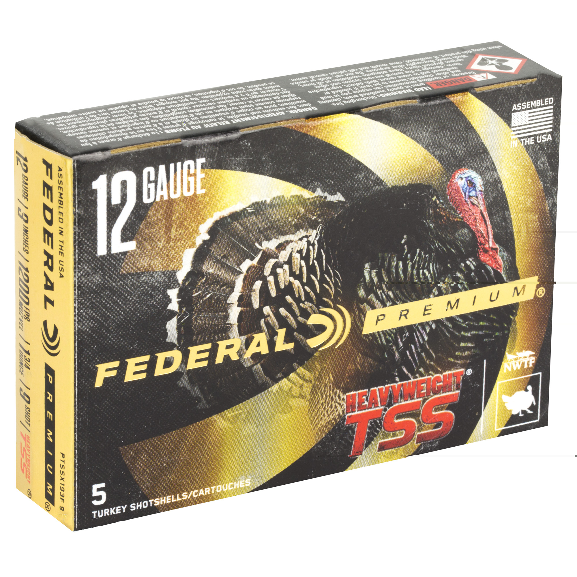 Federal Hvywght Tss 12ga 3" #9 - Image 3