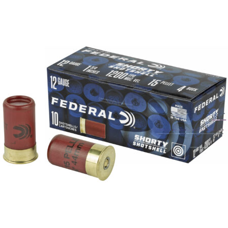 Federal Shrty Ss 12ga 1.75" 4bck