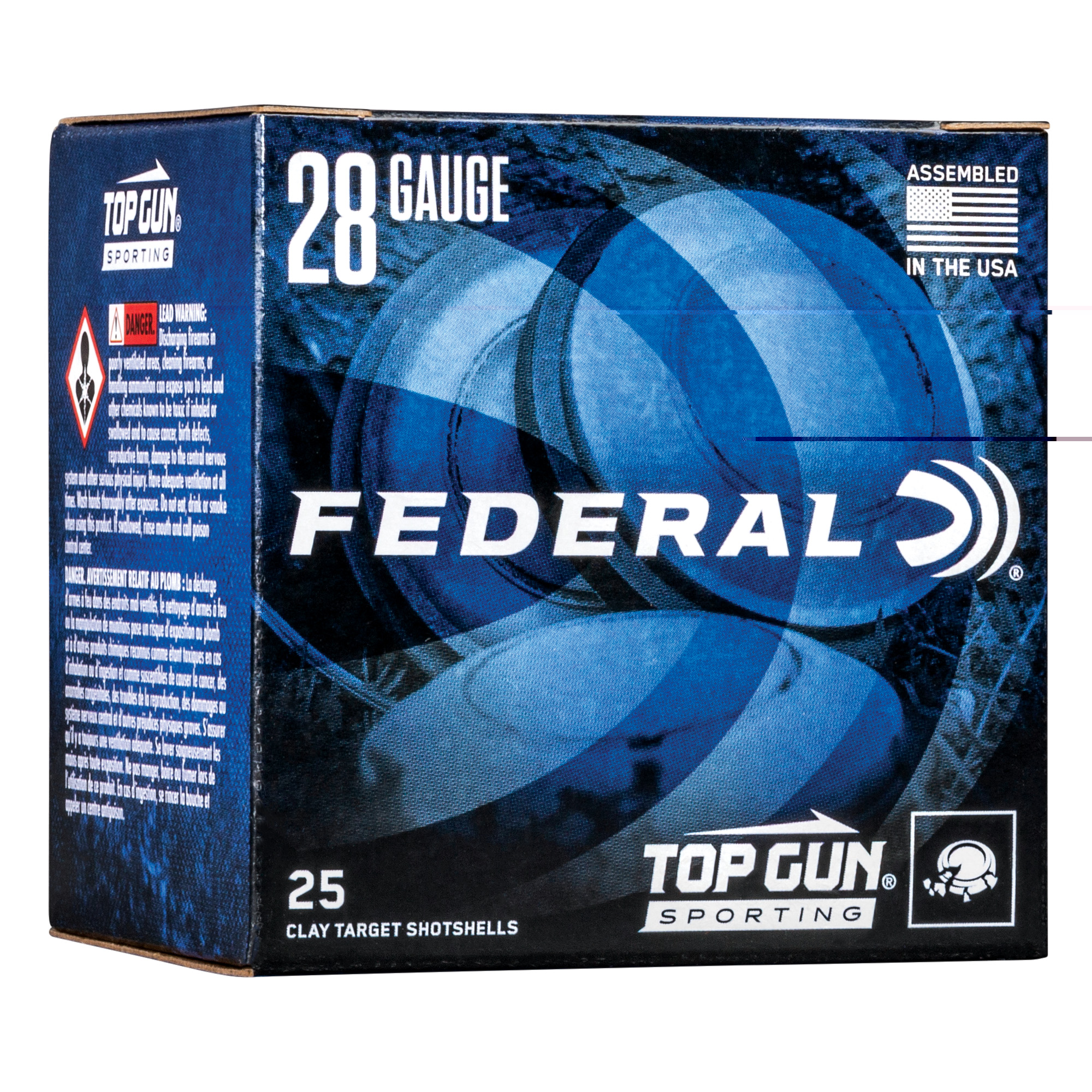 Federal Top Gun 28ga 2.75" #7.5 2