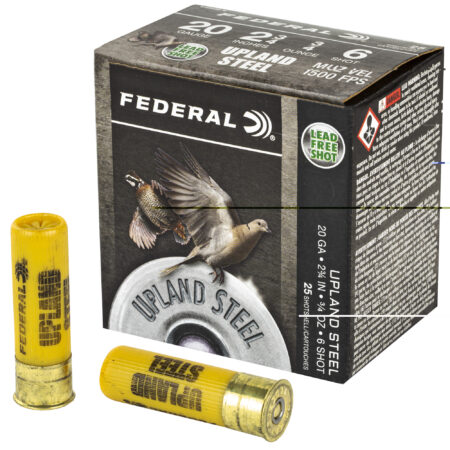 Federal Uplnd Stl 20ga 2.75" #6