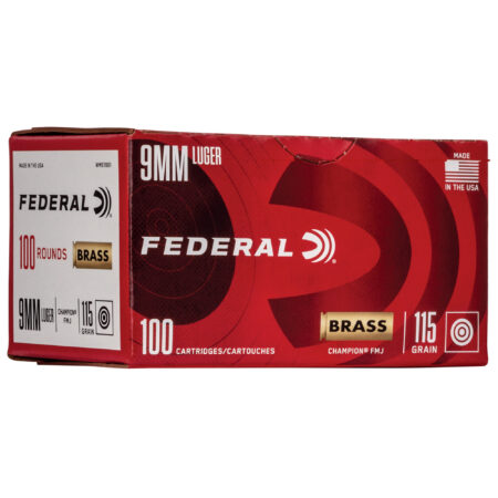 Federal Champ 9mm 115gr FMJ