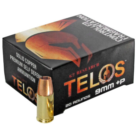 G2r Telos 9mm +p 92gr