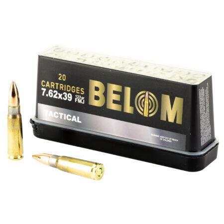 Belom 7.62x39 Brass 123gr FMJ 20-480