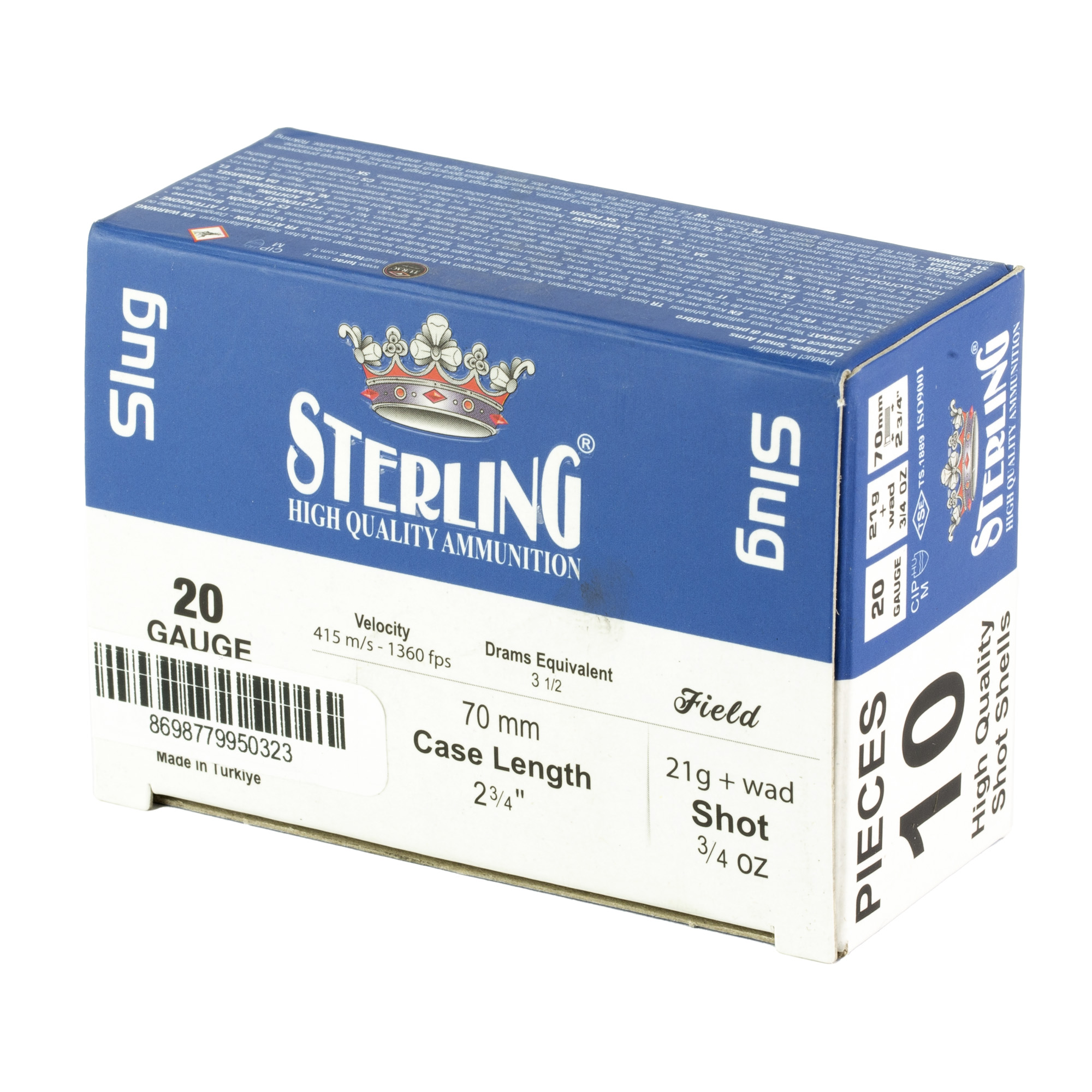 Sterling Big Game 20ga Slug - Image 3