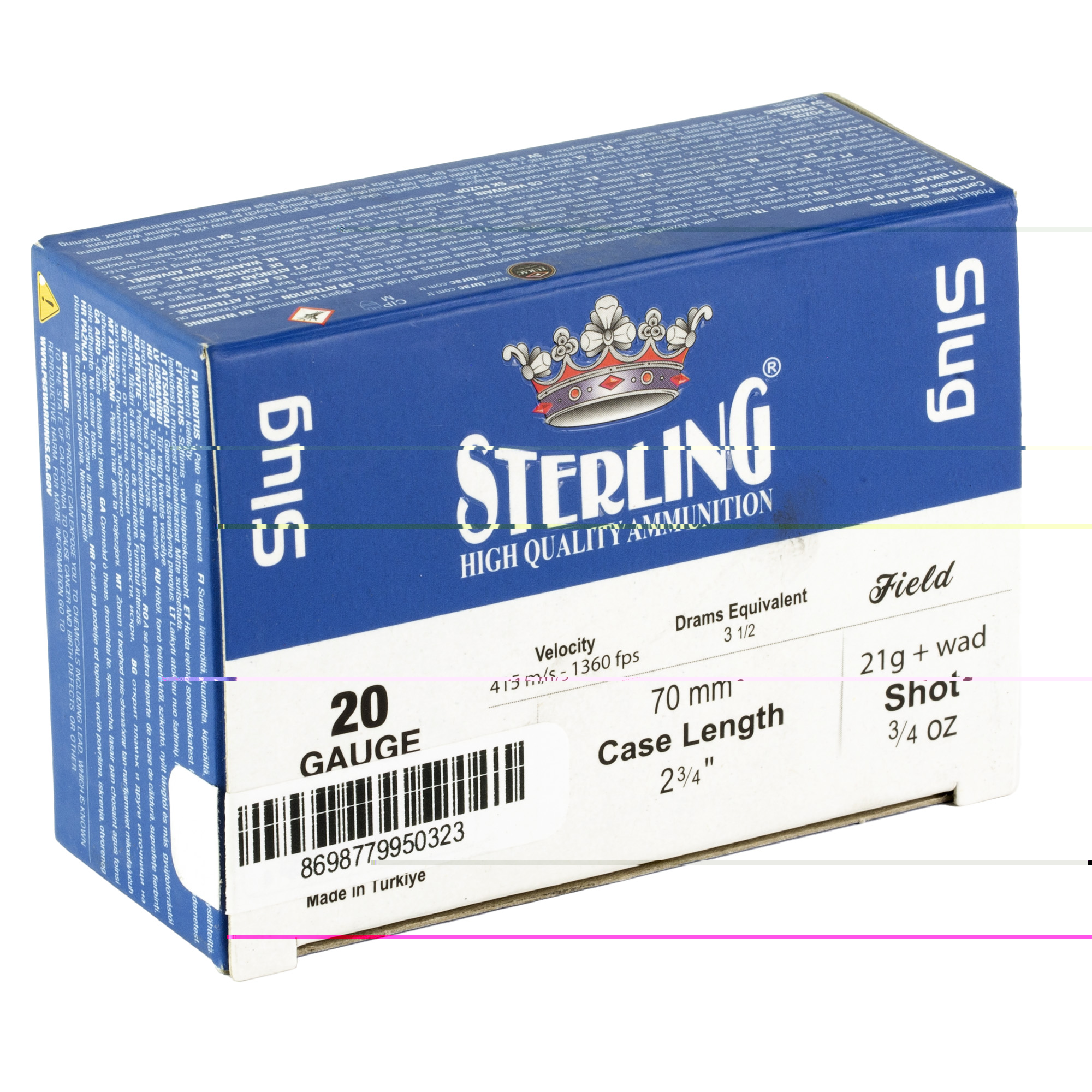 Sterling Big Game 20ga Slug - Image 4
