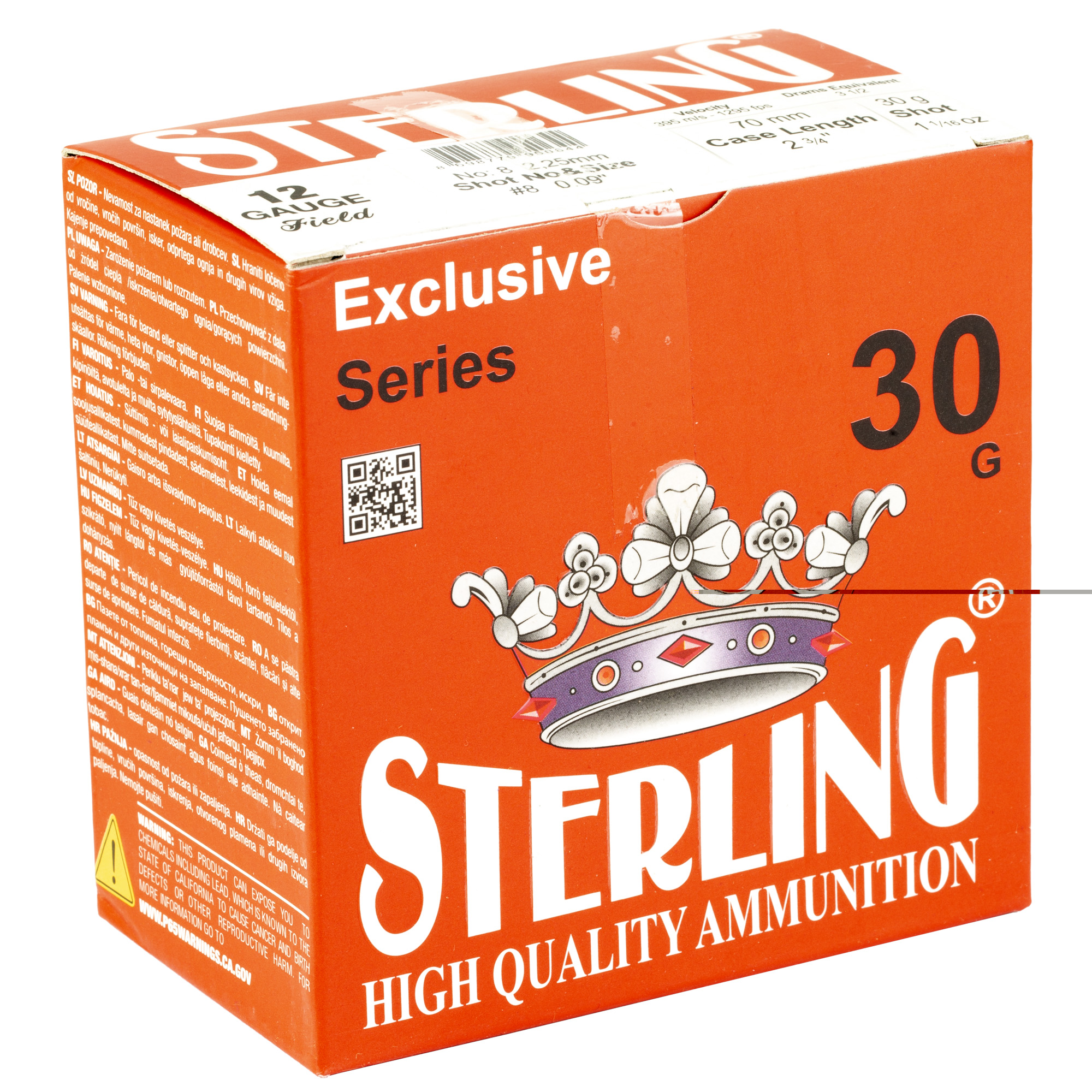 Sterling Exclsv 12ga 2.75" #8 - Image 3