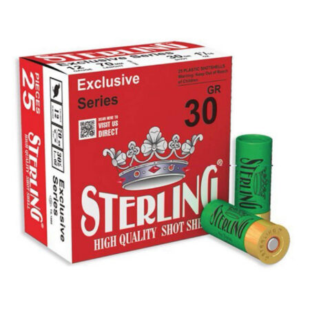 Sterling Exclsv 12ga 2.75" #8