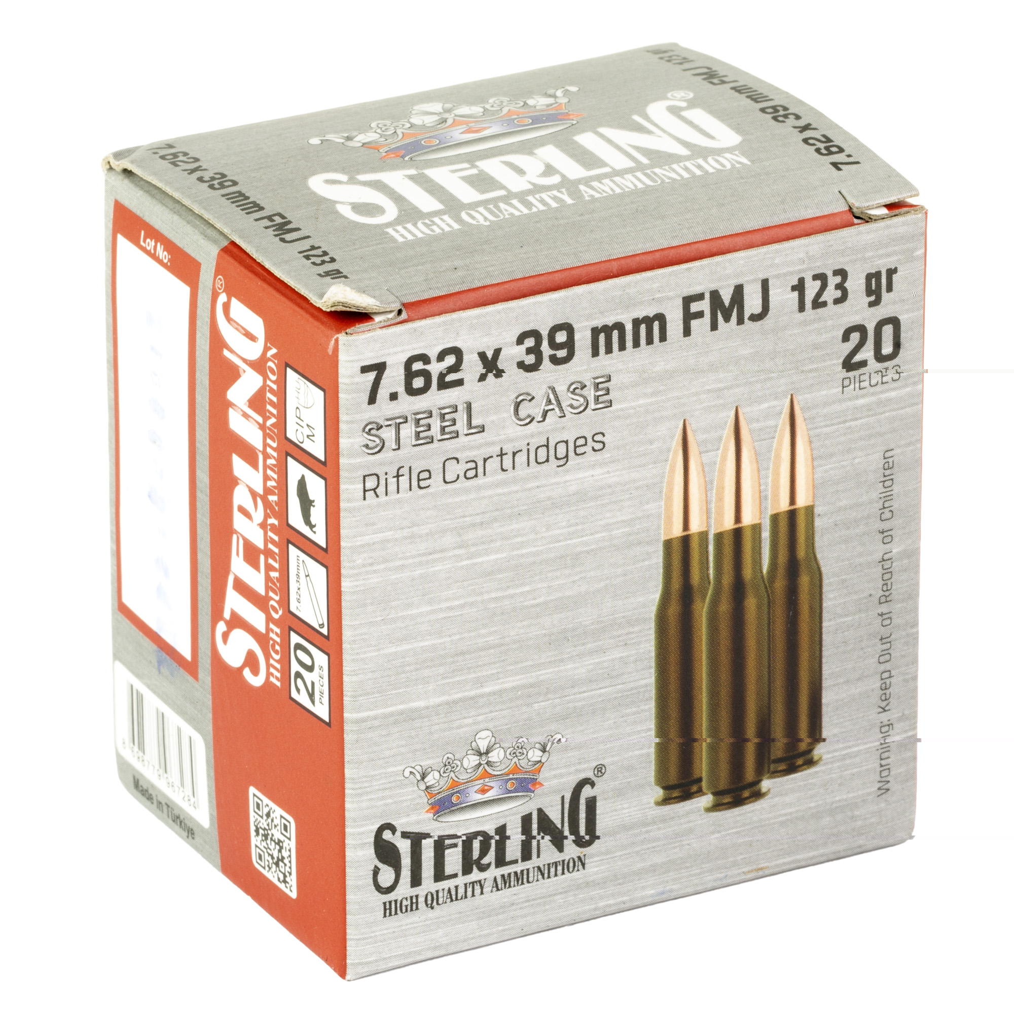 Sterling Sc 762x39 123gr FMJ - Image 2