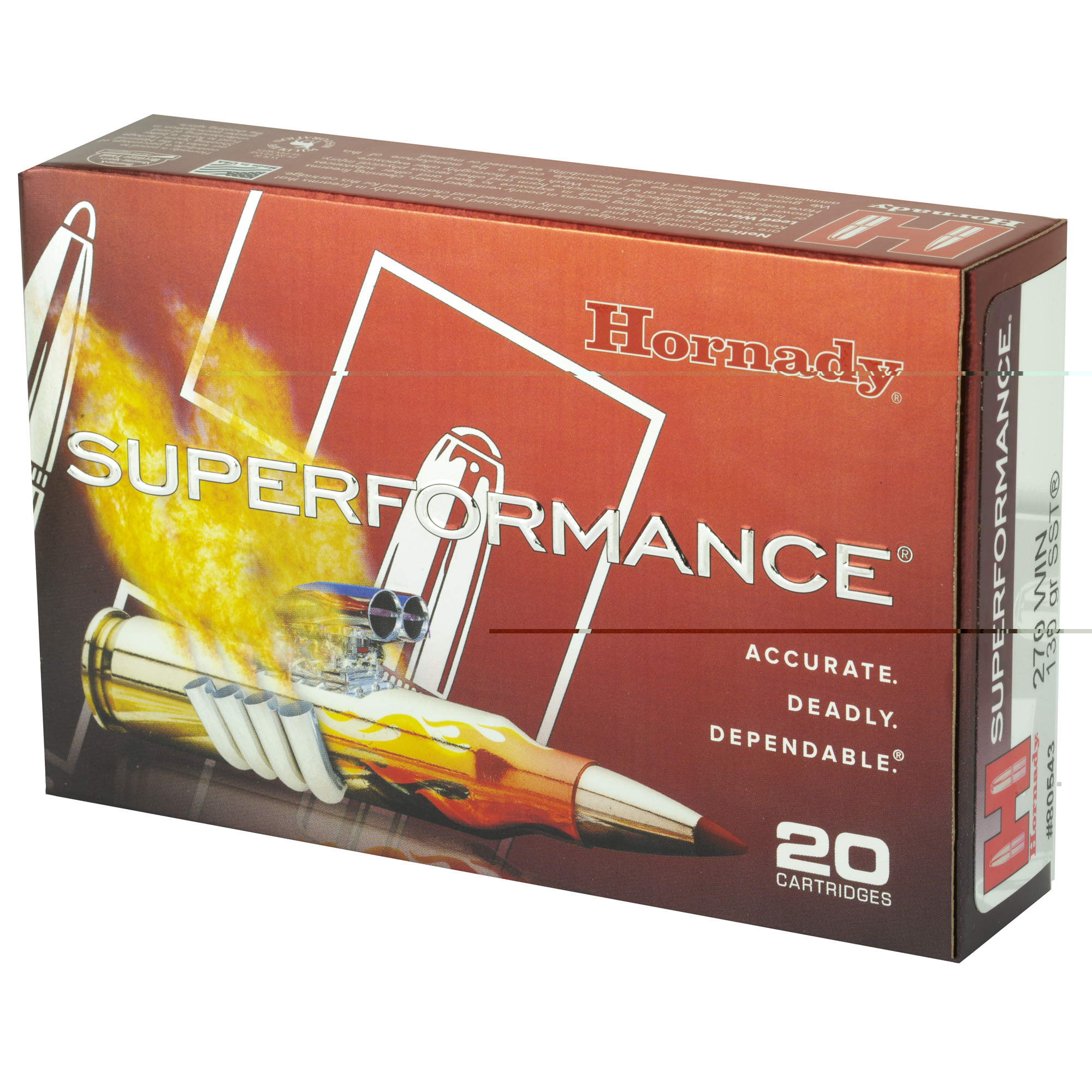 Hornady Sf 270Winchester 130gr Sst - Image 3