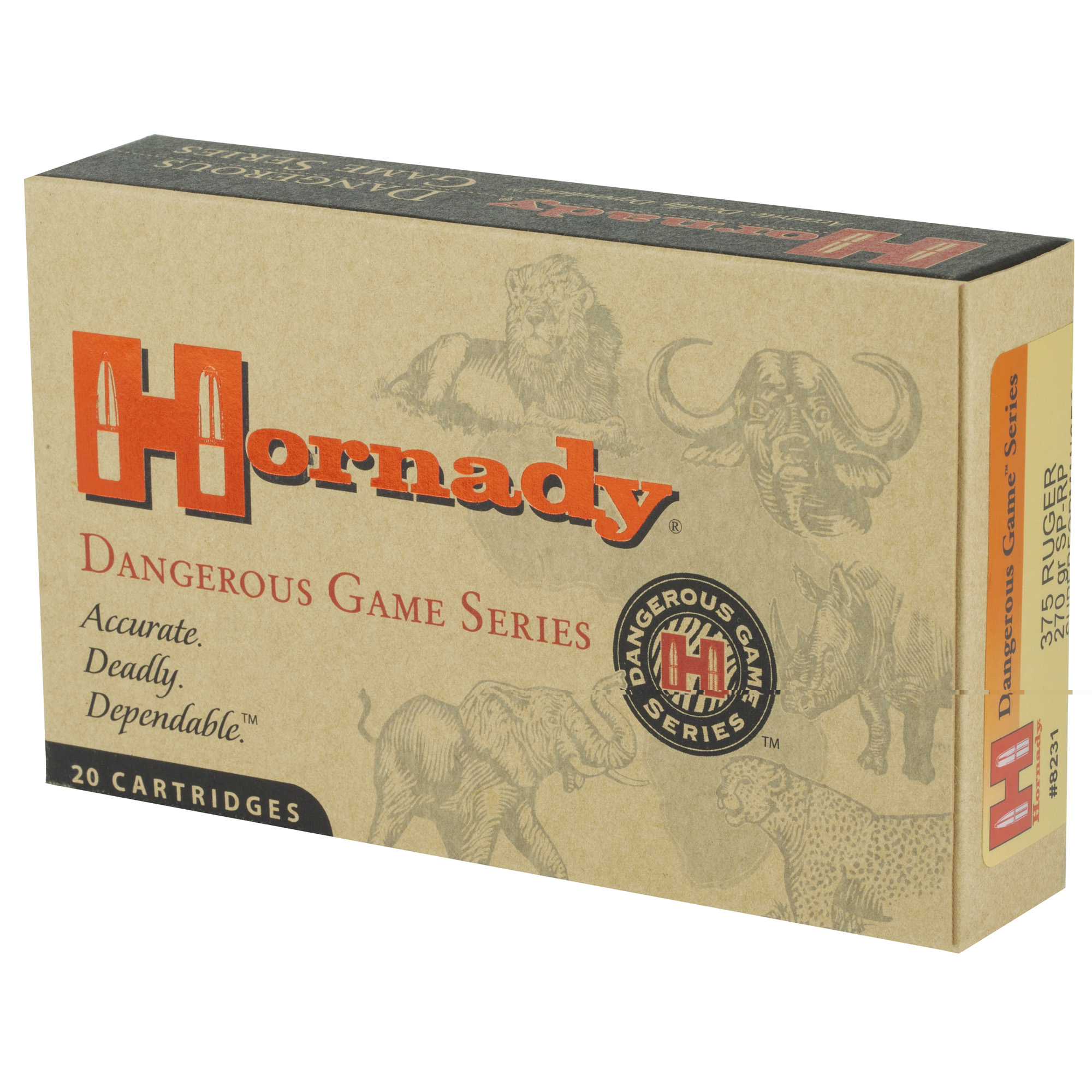 Hornady 375rug 270gr Sp-rp 20-120 - Image 3