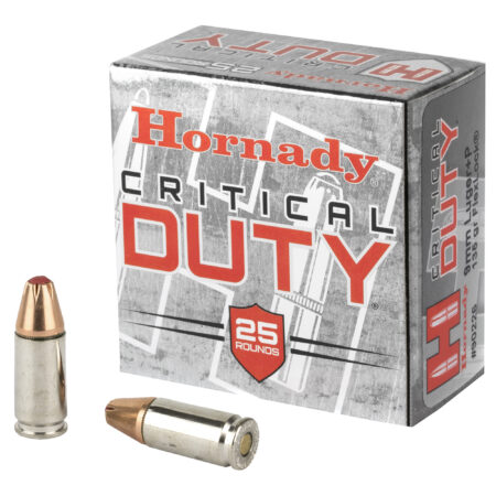 Hornady 9mm+p 135gr Crt Duty