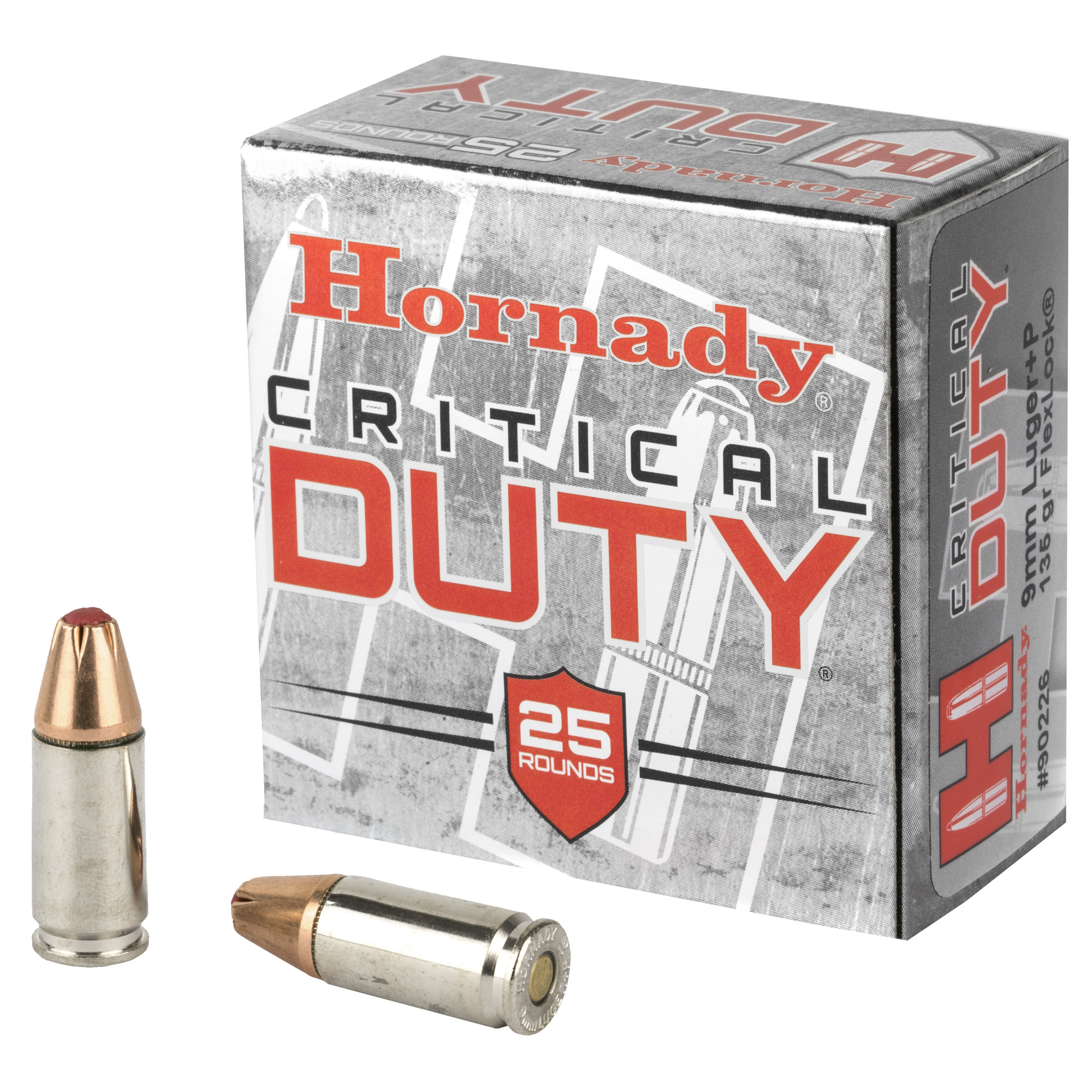 Hornady 9mm+p 135gr Crt Duty