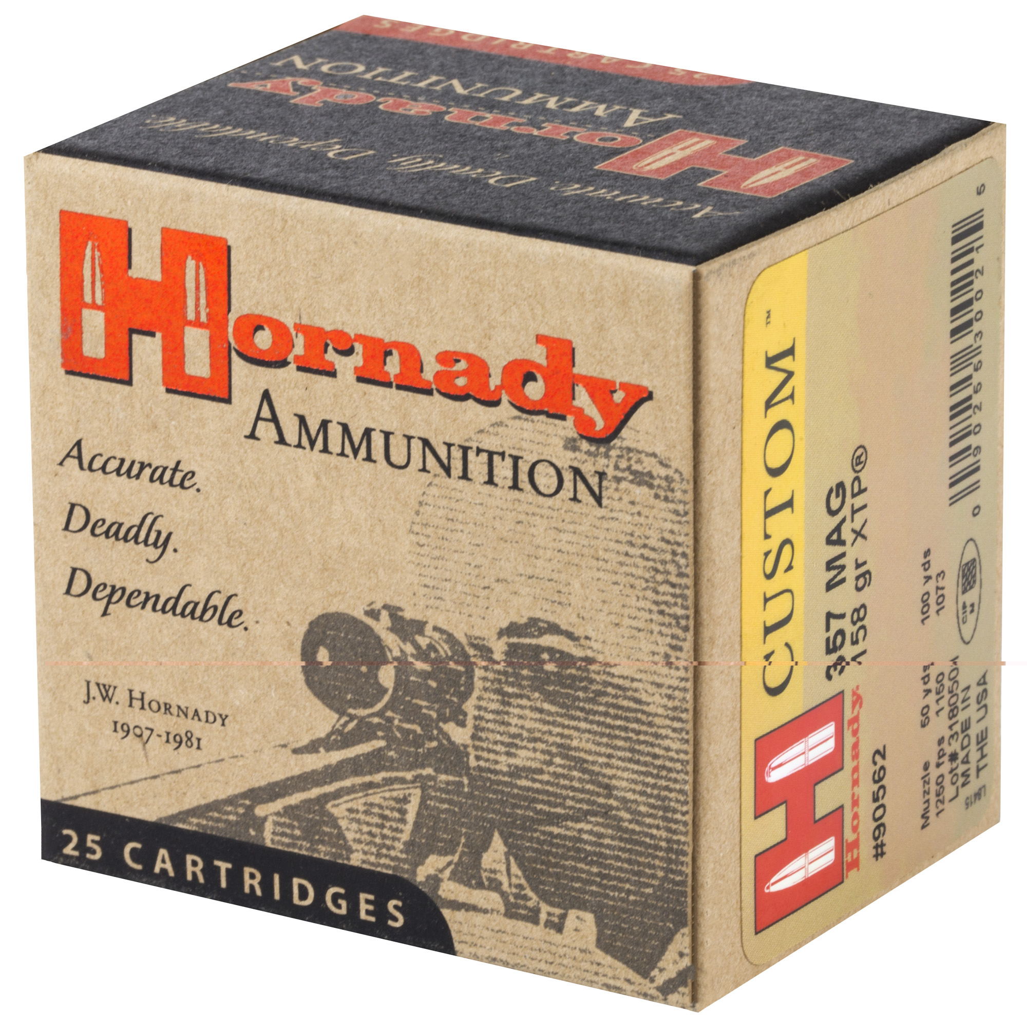 Hornady 357 MAG 158gr JHP-xtp - Image 3