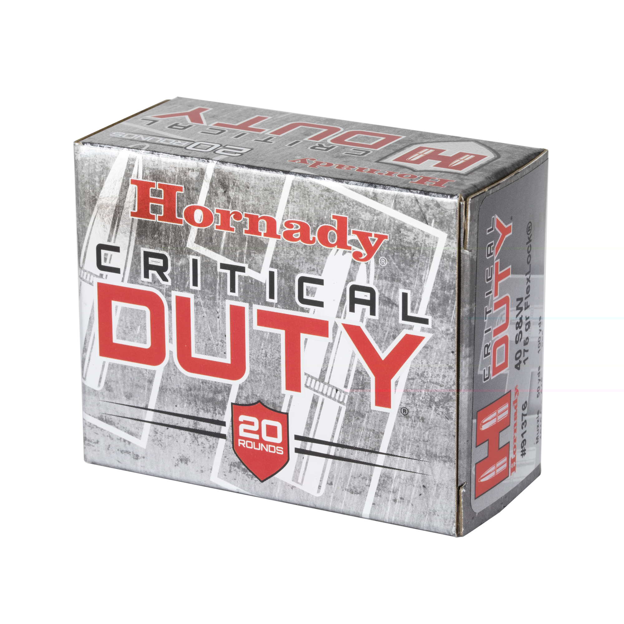 Hornady 40 S&W 175gr Crt Duty - Image 3