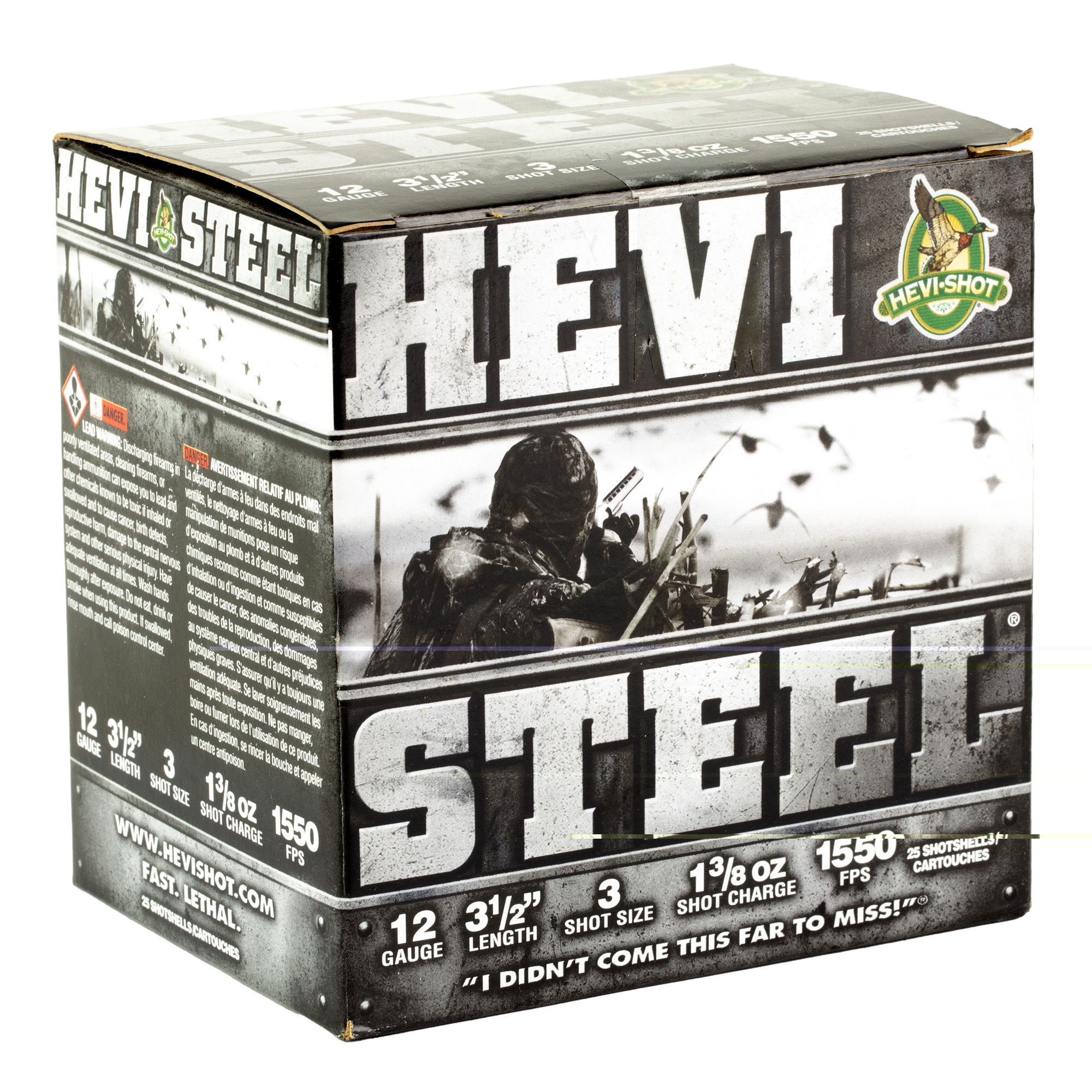 Hevi Steel 12ga 3.5" #3 - Image 2