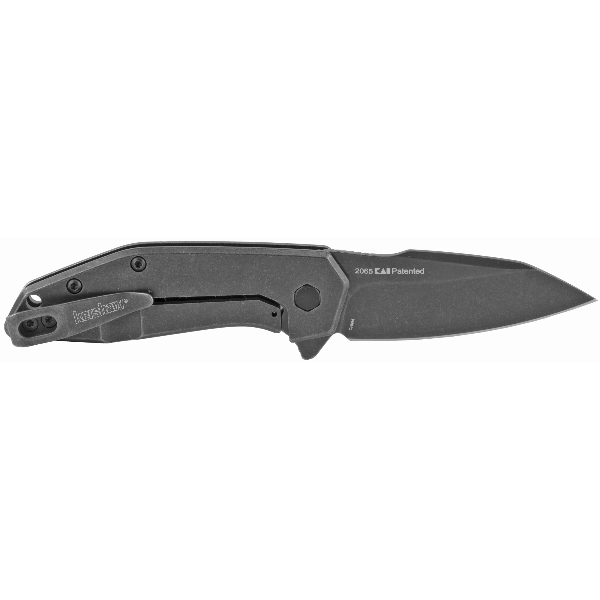 Kershaw Gravel 2.5" Blk Oxide Blkwsh - Image 3