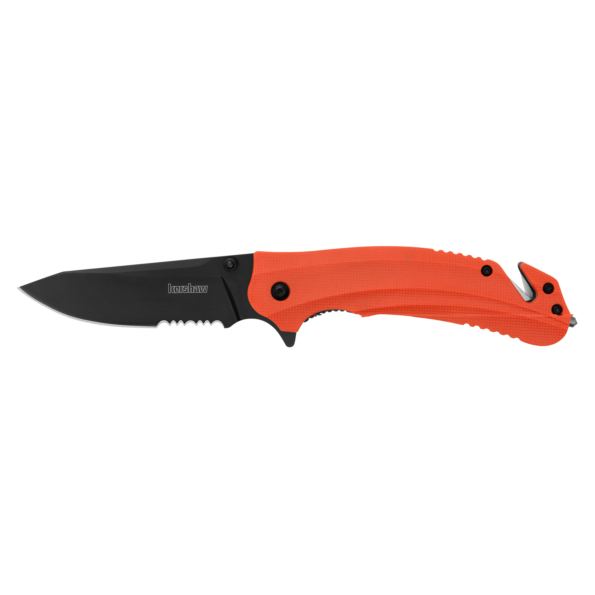 Kershaw Barricade Srtd 3.5" Org-blk