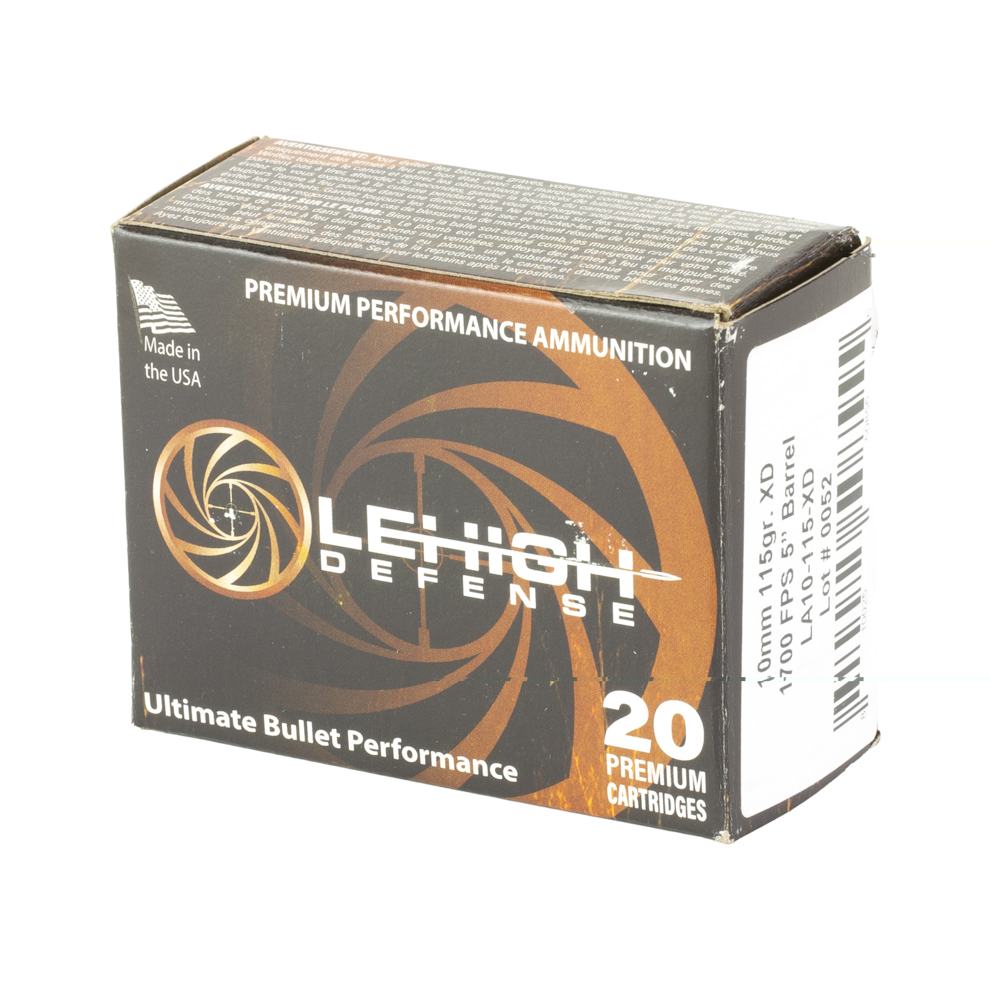 Lehigh Xtrm Dfns 10mm 115gr - Image 3