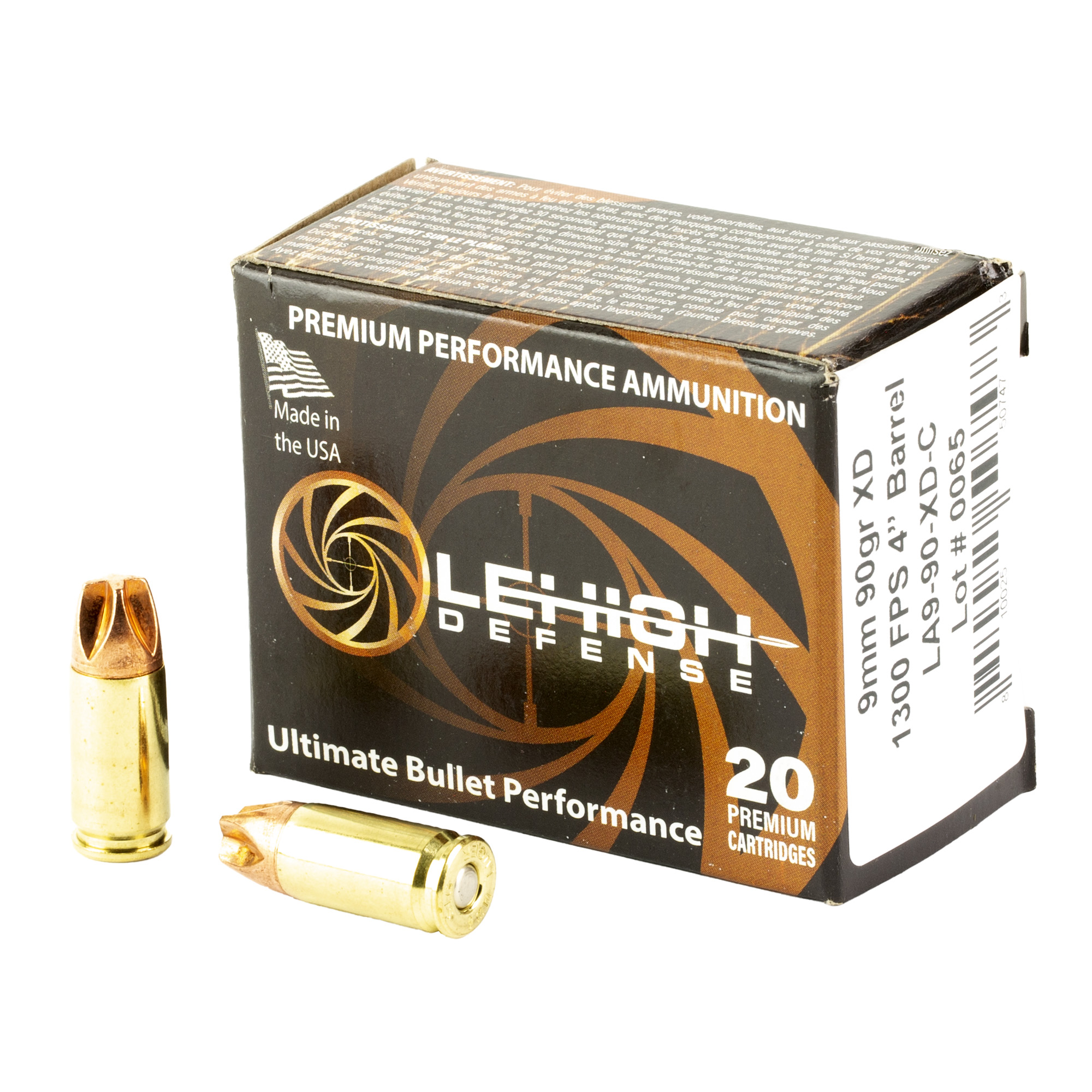 Lehigh Xtrm Dfns 9mm 90gr
