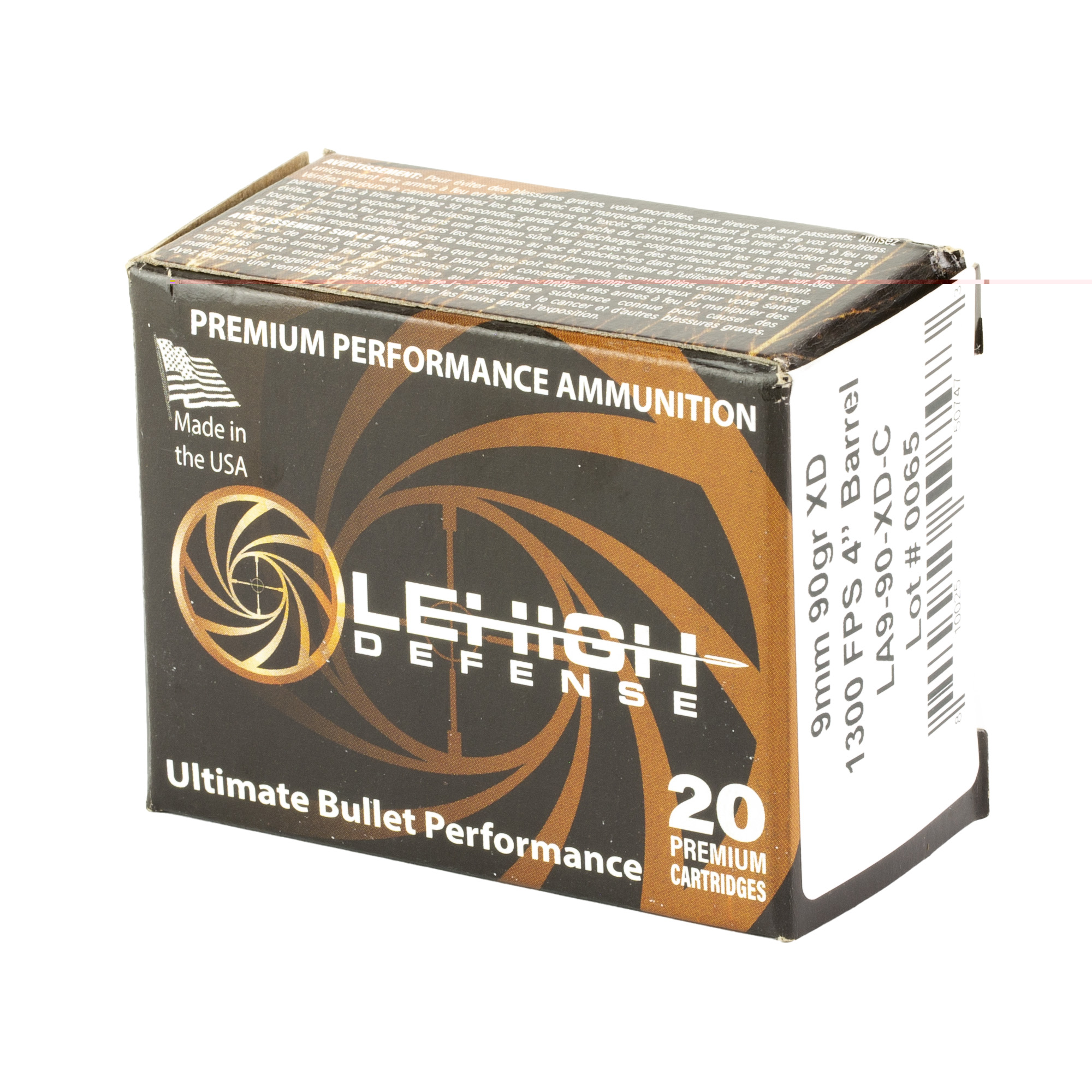 Lehigh Xtrm Dfns 9mm 90gr - Image 2