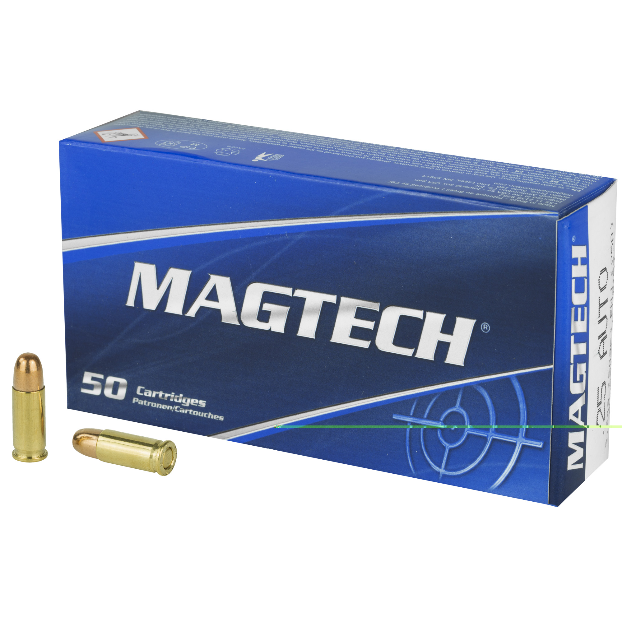 Magtech 25 ACP 50gr FMJ