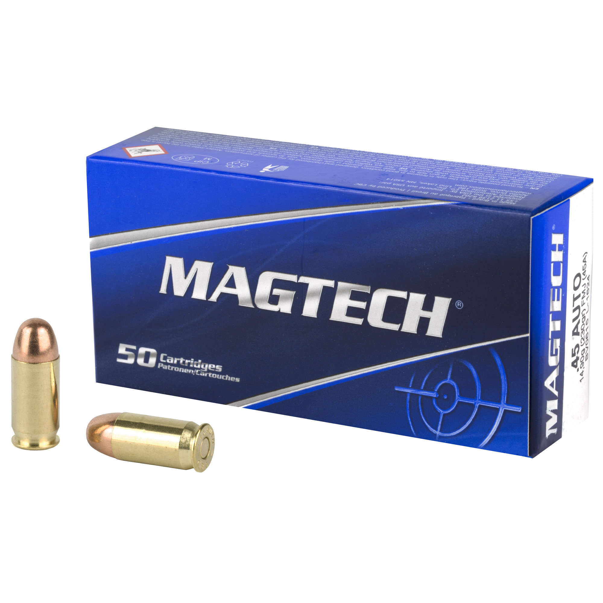 Magtech 45 ACP 230gr FMJ