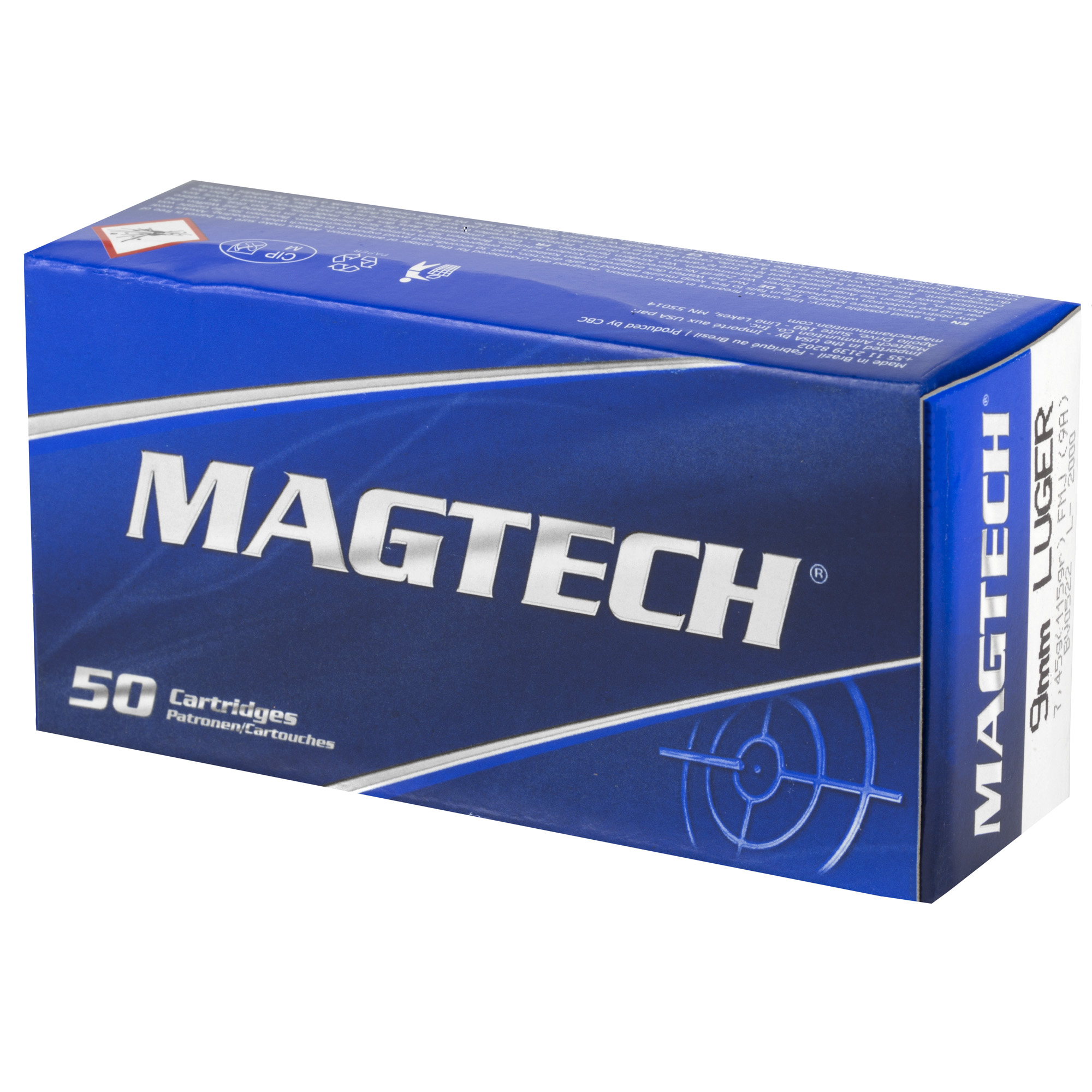 Magtech 9mm 115gr FMJ - Image 3