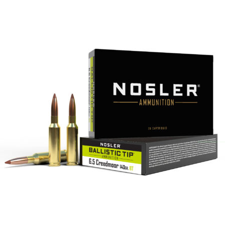 Nosler 6.5 Creedmoormoor 140gr Bt 20-180