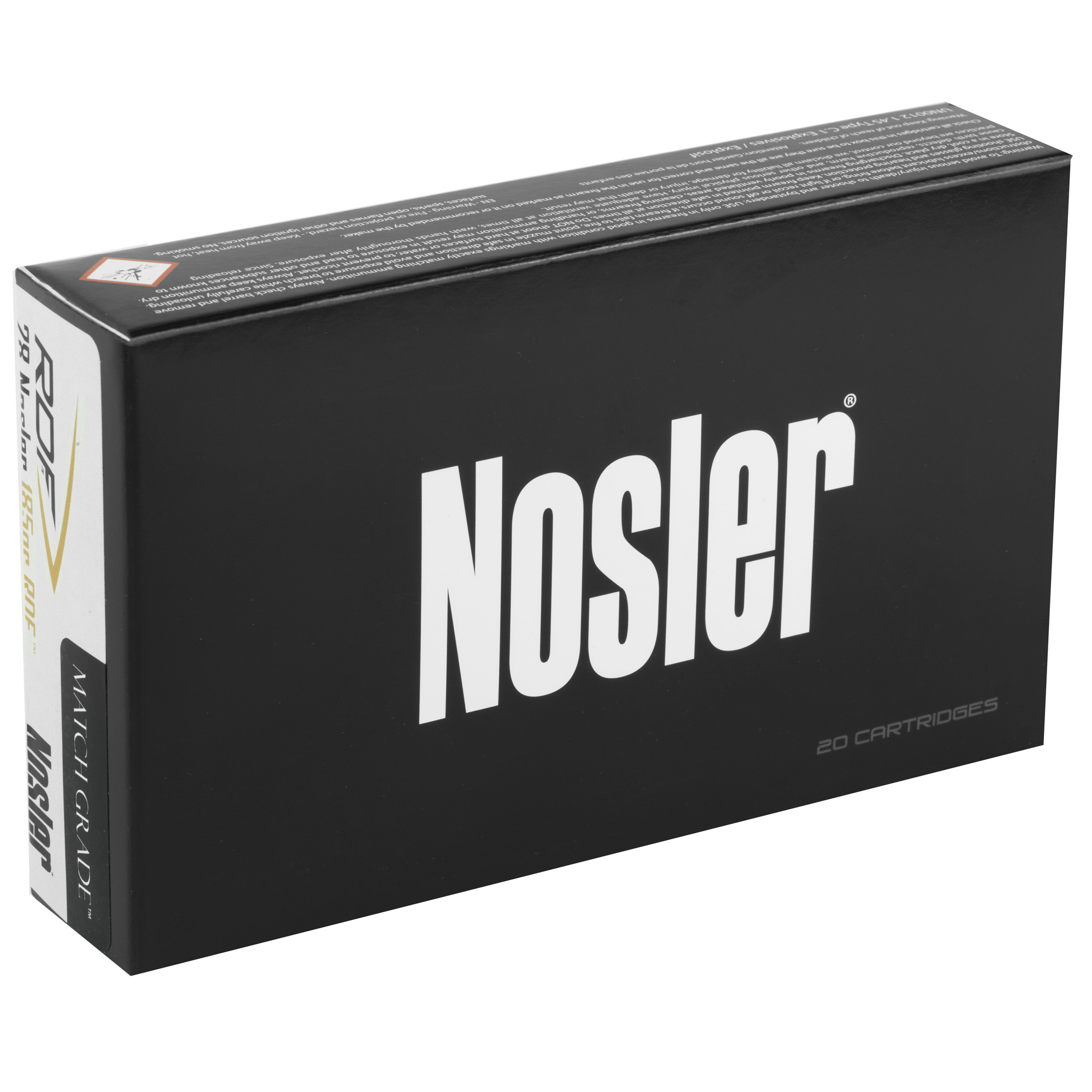 Nosler 28 Nosler 185gr Rdf Hpbt - Image 2