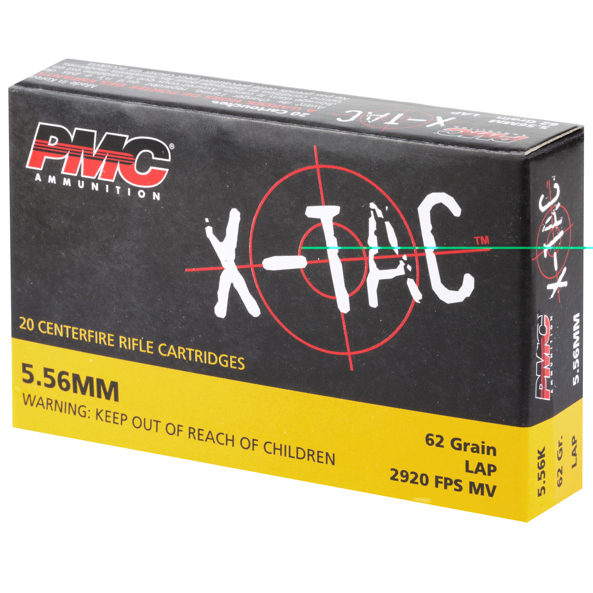 PMC Xtac 5.56 NATO 62gr Gt-lap - Image 4