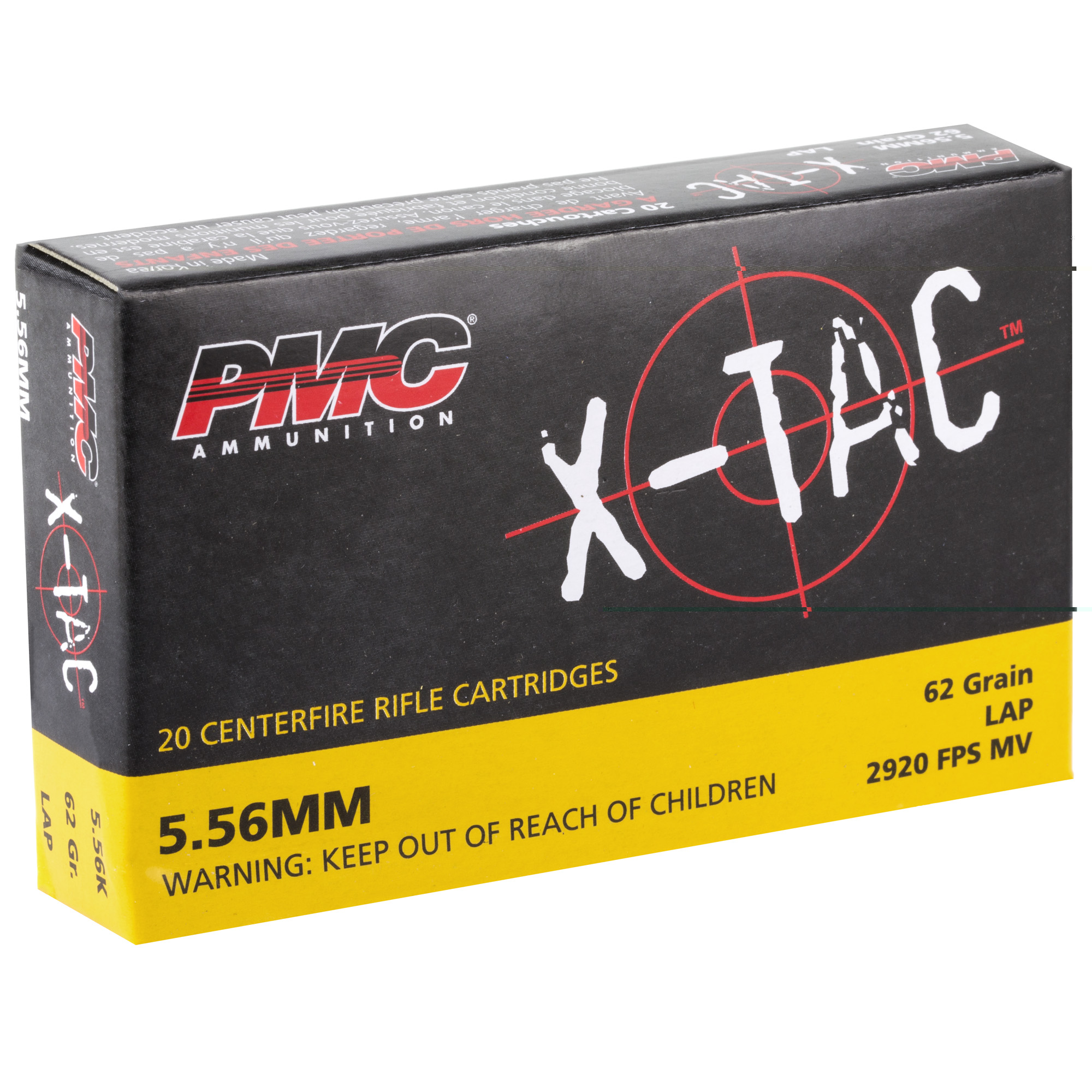 PMC Xtac 5.56 NATO 62gr Gt-lap - Image 3