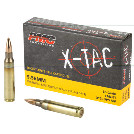 PMC Xtac 5.56 NATO 55gr FMJ BT