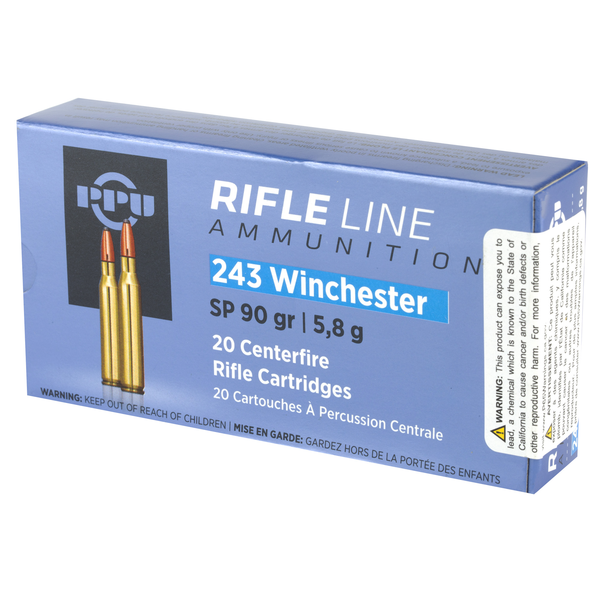 PPU 243 Winchester Sp 90gr - Image 4