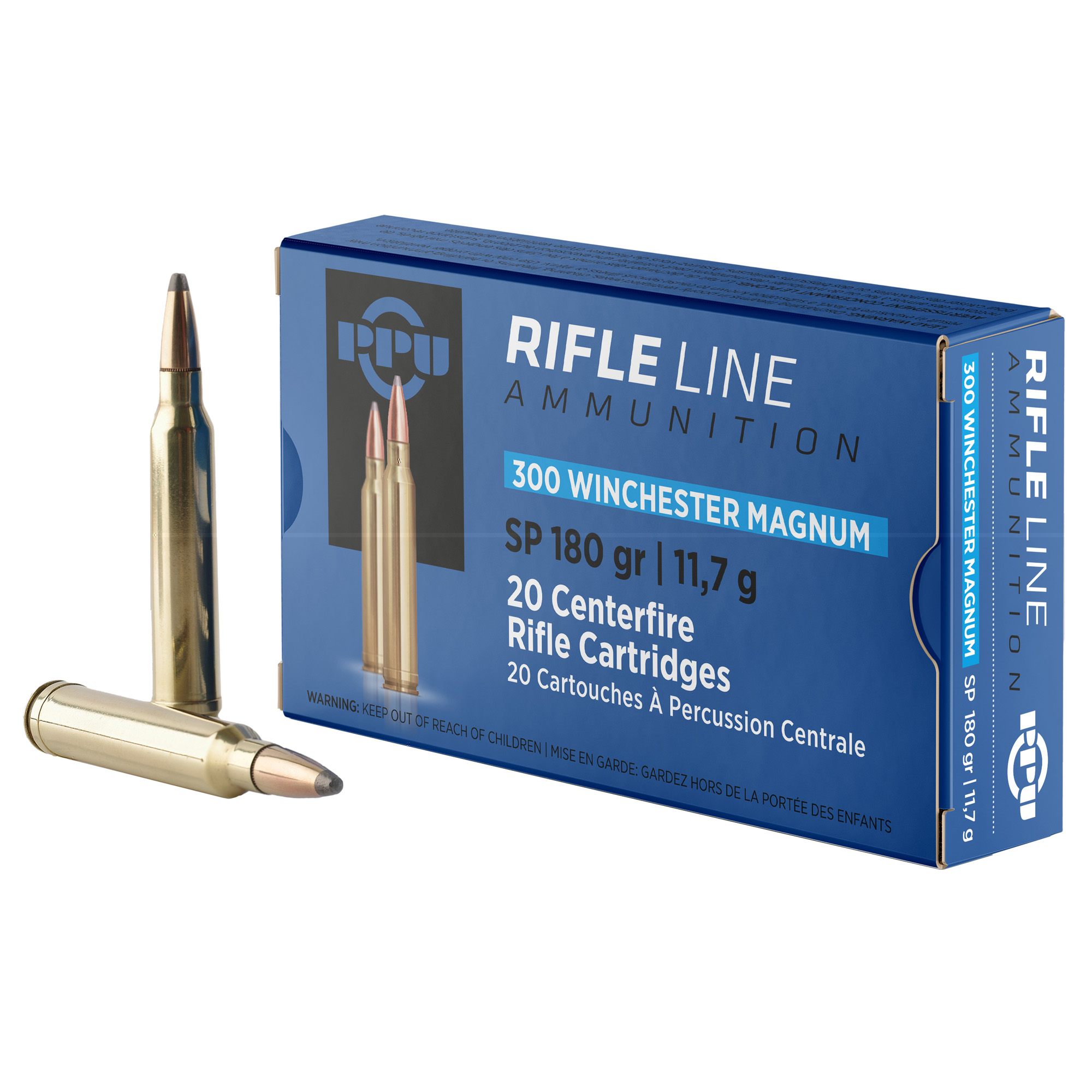PPU 300 Winchester Mag 180gr Sp
