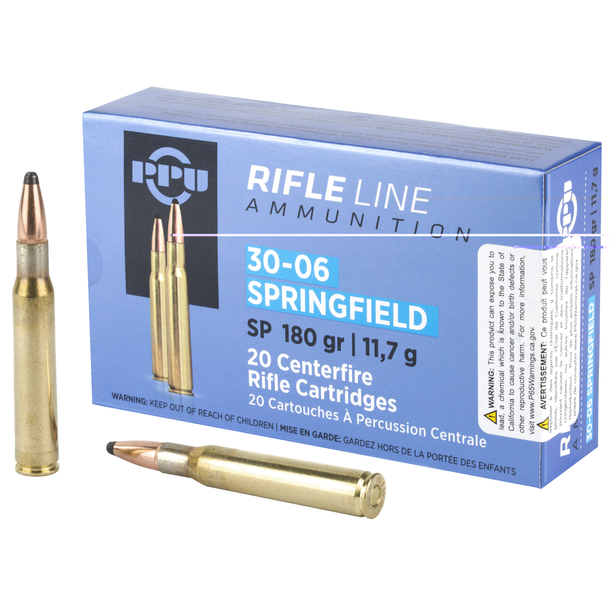 PPU 30-06 Sp 180gr