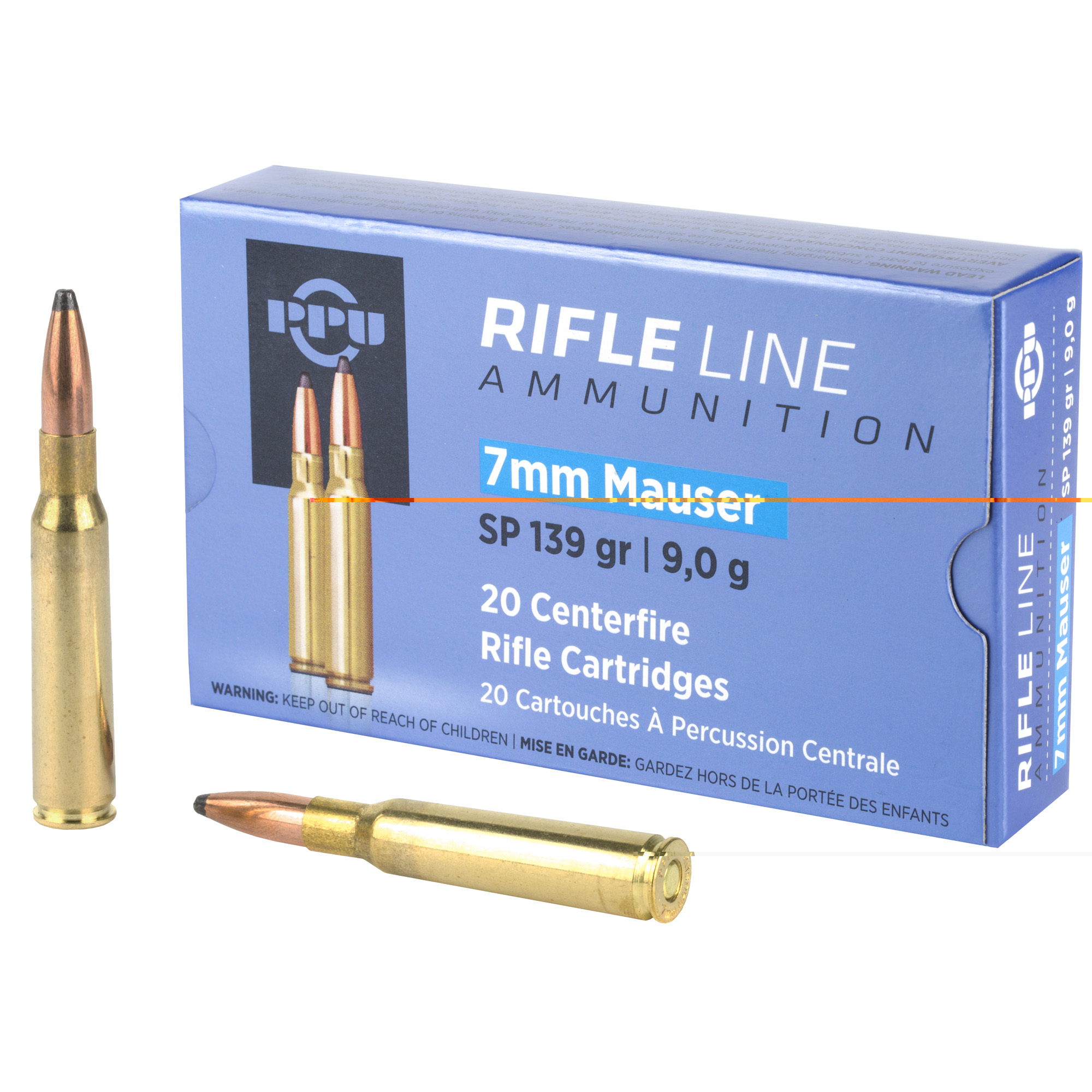 PPU 7mm Mauser Sp 139gr