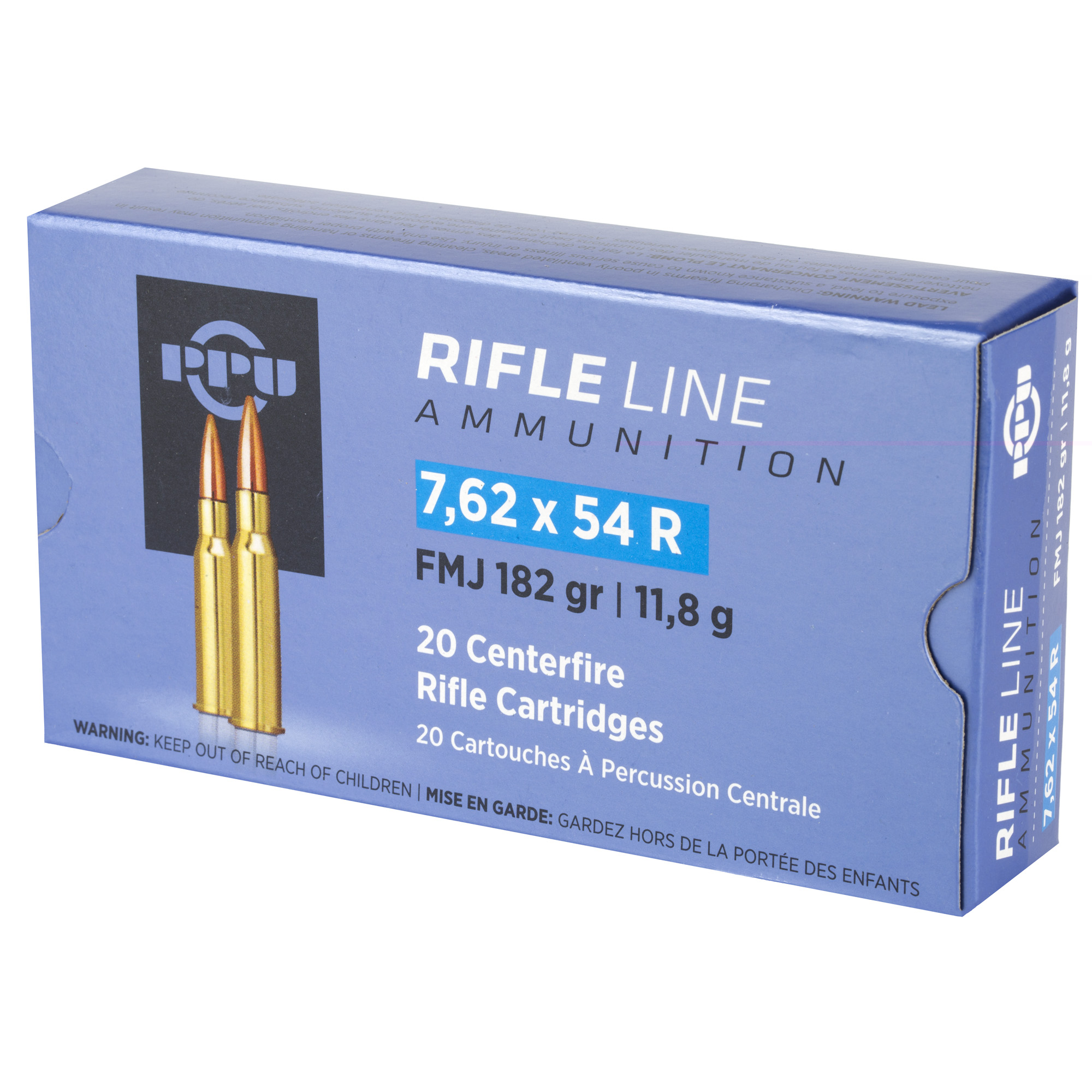 PPU 7.62x54r FMJ 182gr - Image 3