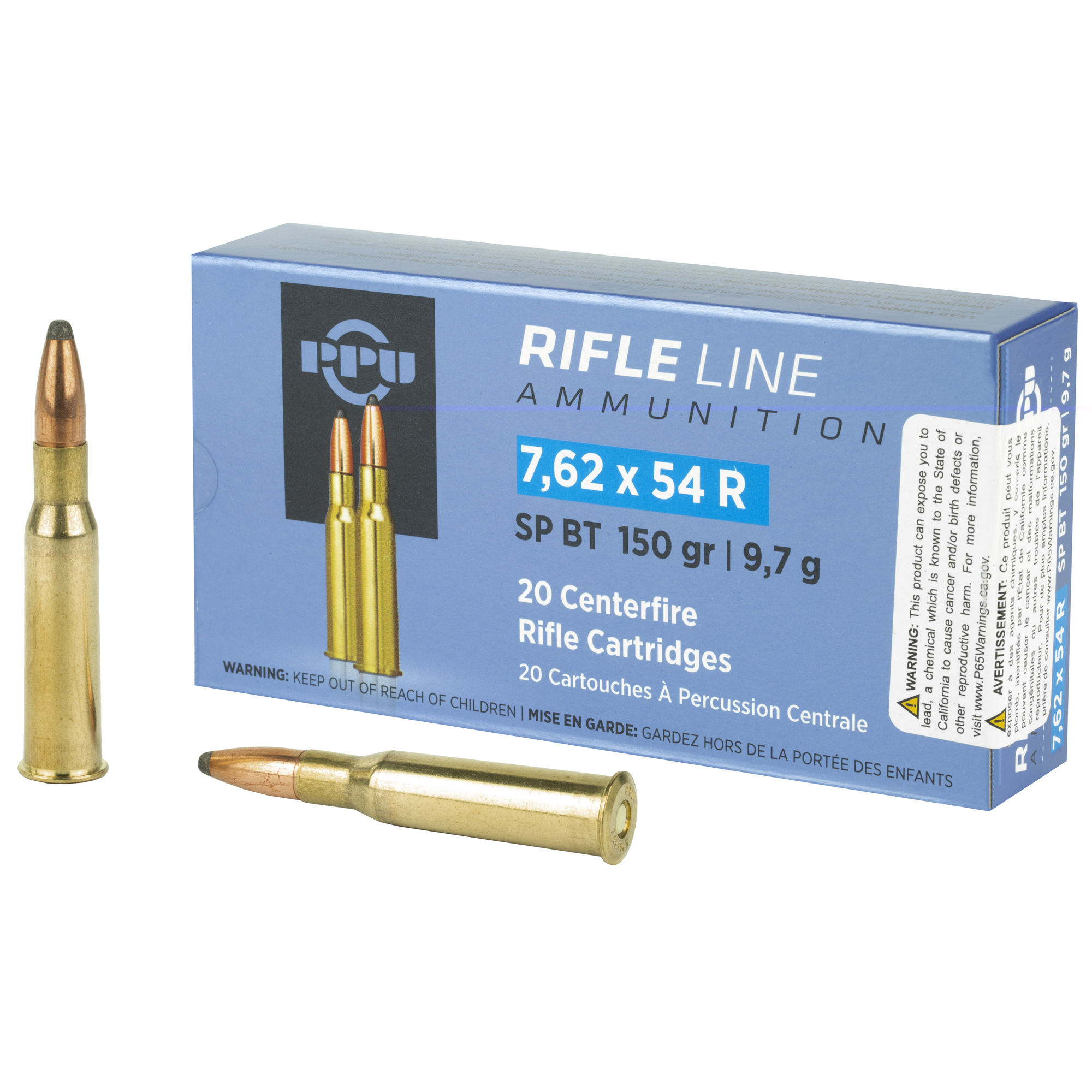 PPU 7.62x54r Sp 150gr