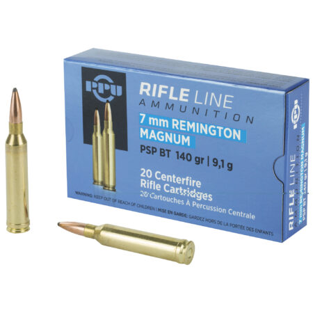 PPU 7mmRemington Mag Psp 140gr