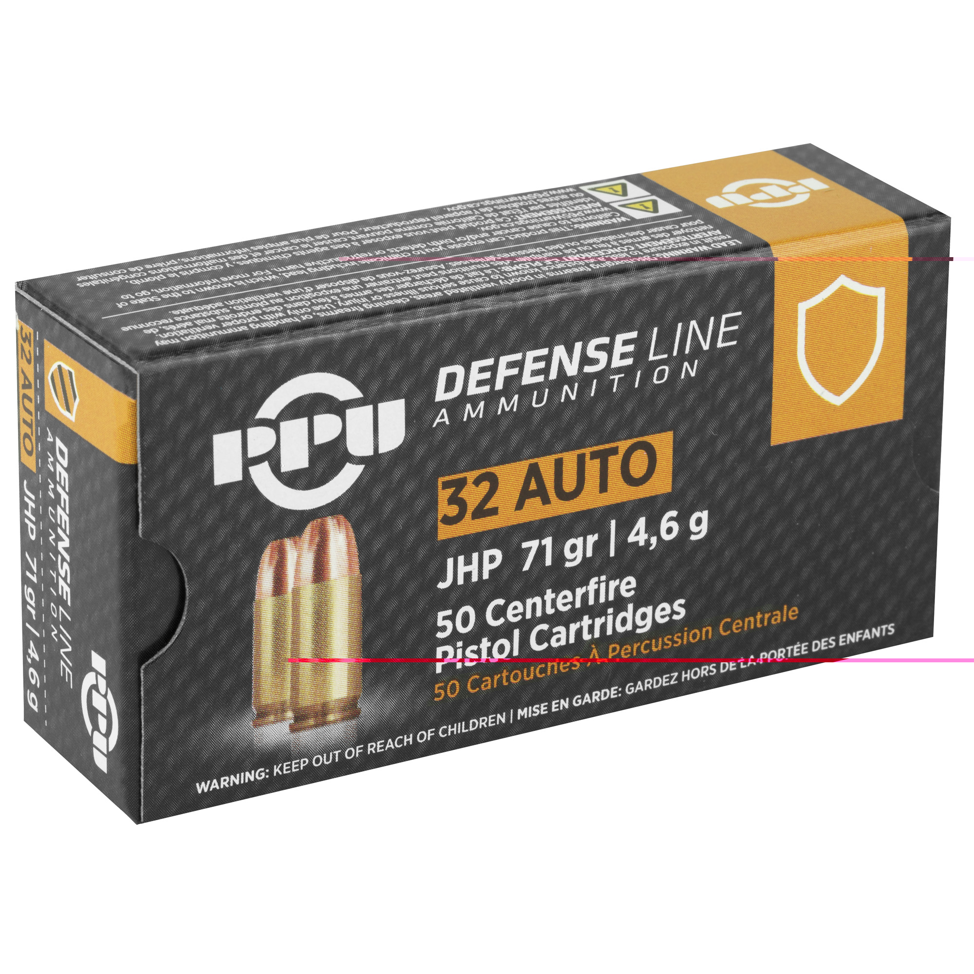 PPU 32 ACP JHP 71gr - Image 4